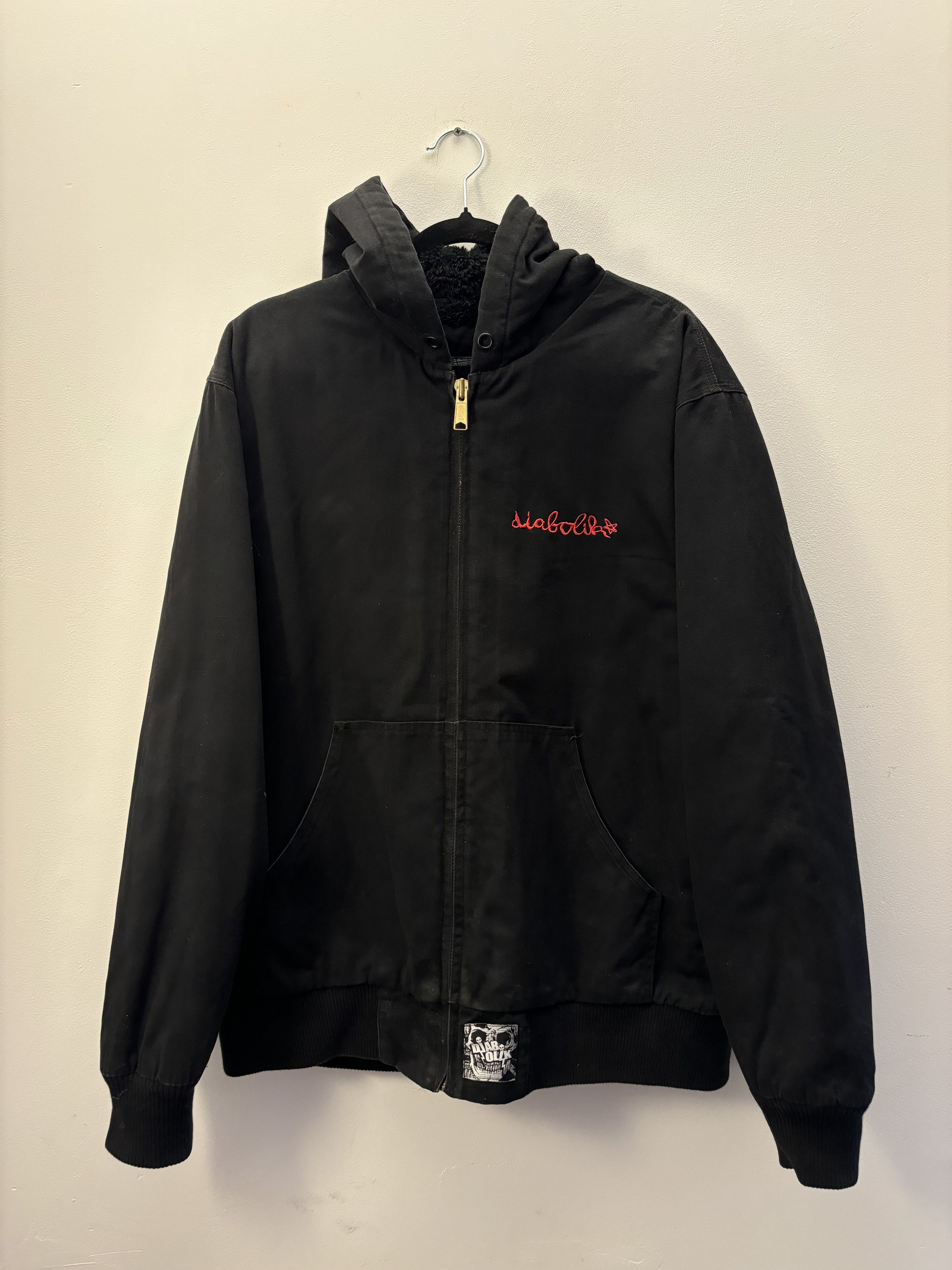 Japanese Brand × Vintage Vintage Y2K Diabolik Evilwear Insulated Hoodie Size US L / EU 52-54 / 3 - 3 Thumbnail