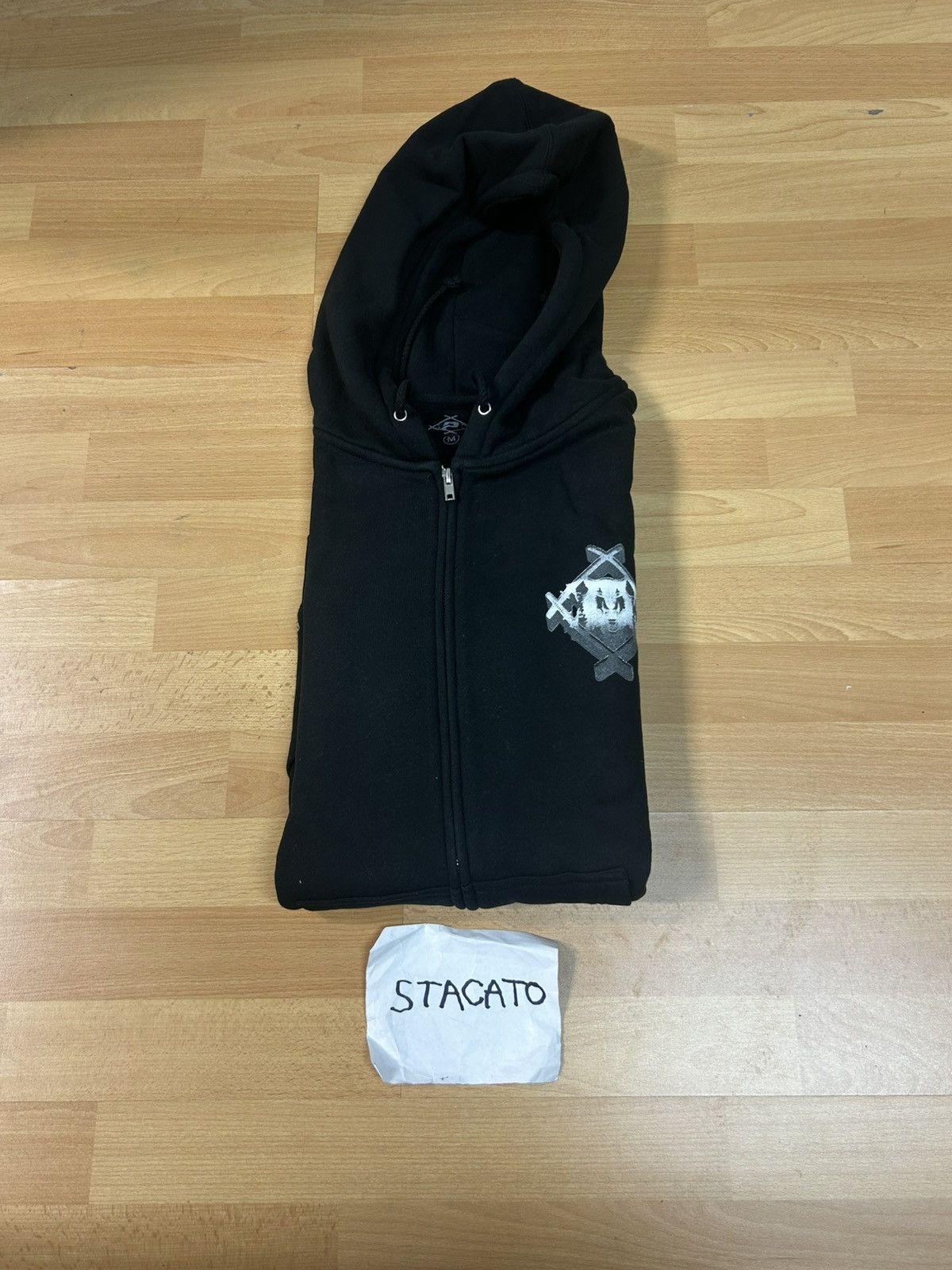 Hollow Squad × Xavier Wulf / Hollow Squad Pressure x Hollow Squad Xavier Wulf Zip Up Hoodie Black Size US M / EU 48-50 / 2 - 5 Thumbnail