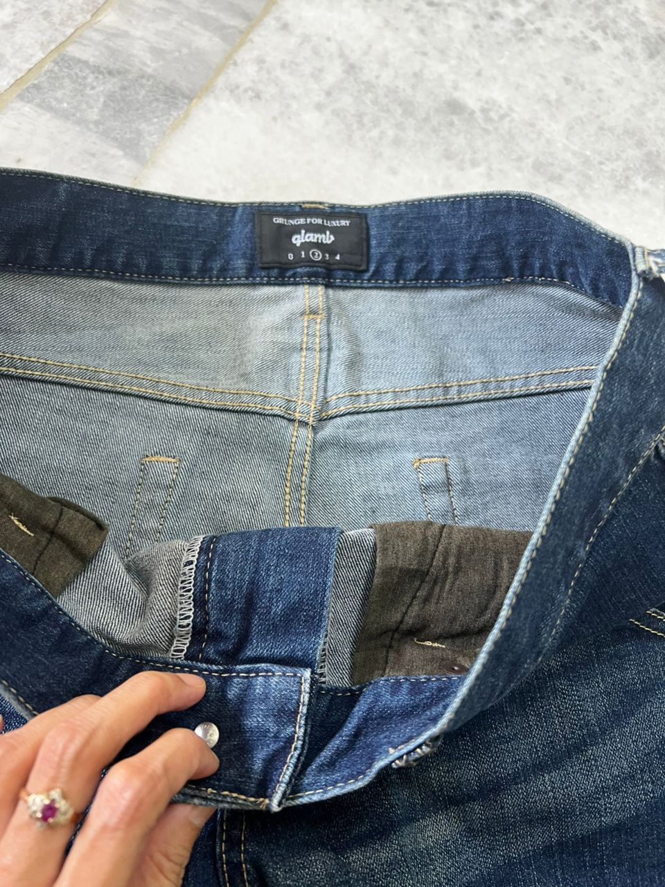 Japanese Brand Japanese Brand Glamb Grunge For Luxury Jagger Denim Size US 34 / EU 50 - 15 Thumbnail