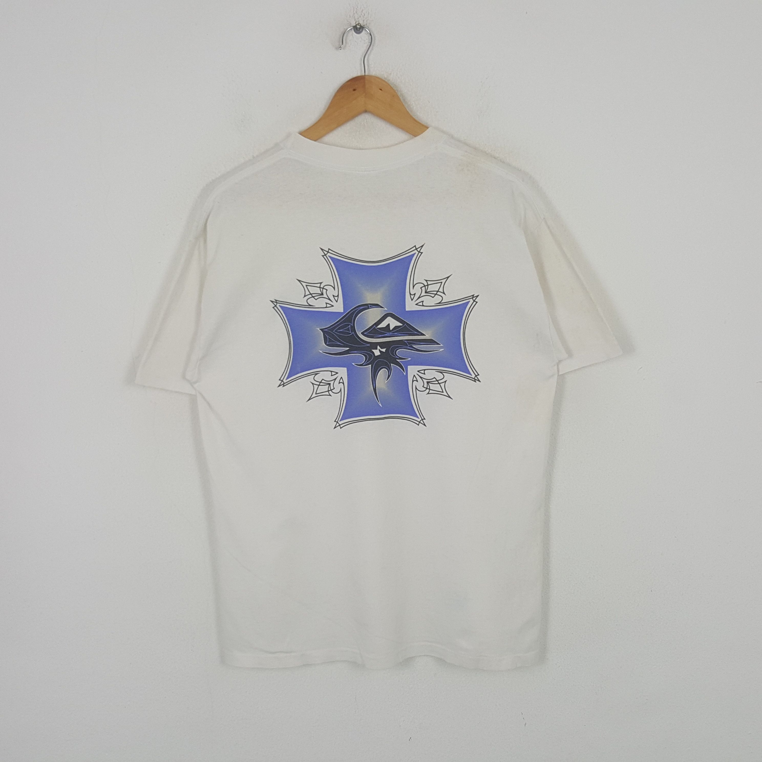 Quiksilver Vintage Quiksilver American Surfing Style Tshirt RR26 Size US M / EU 48-50 / 2 - 1 Thumbnail