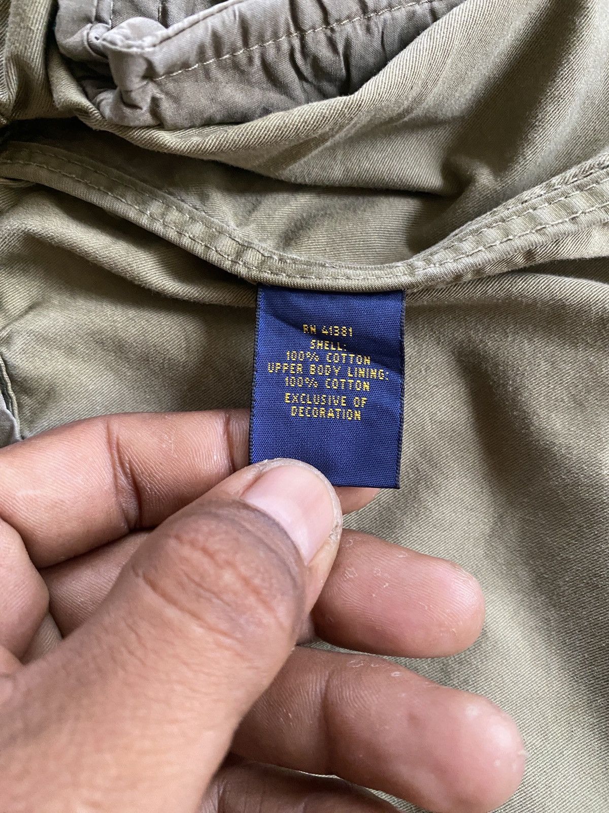 Polo Ralph Lauren × Vintage Vintage polo ralph lauren parka jacket Size US L / EU 52-54 / 3 - 4 Thumbnail