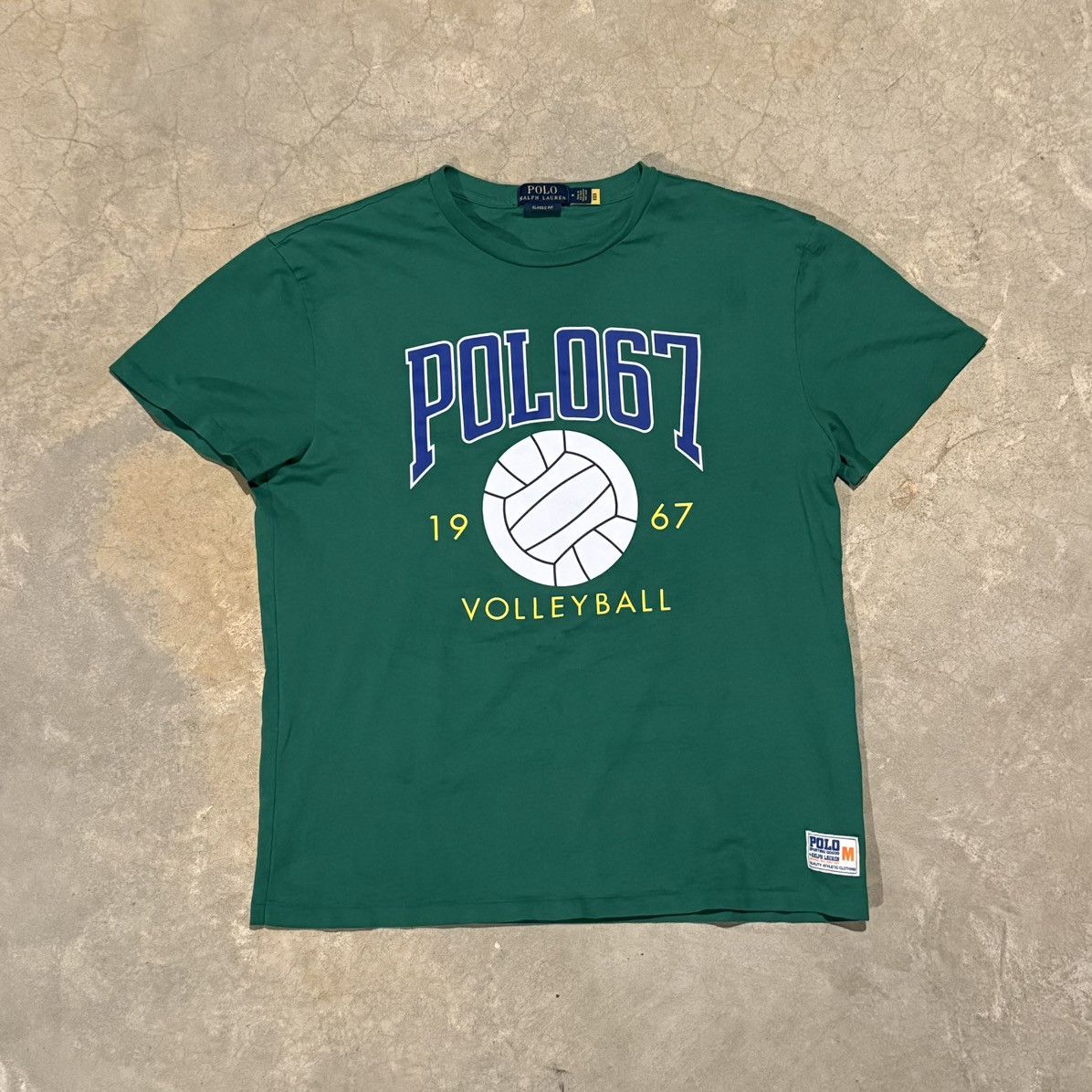 Polo Ralph Lauren Polo Ralph Lauren Volleyball Polo 67 Graphic Tee Size US M / EU 48-50 / 2 - 1 Thumbnail