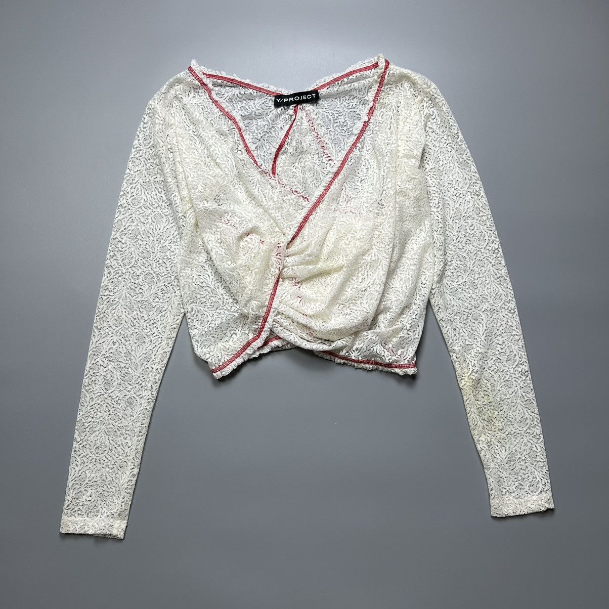 Y/Project Y/PROJECT - Twisted lace Spring 2021 Ready to Wear L/S Size ONE SIZE - 1 Thumbnail