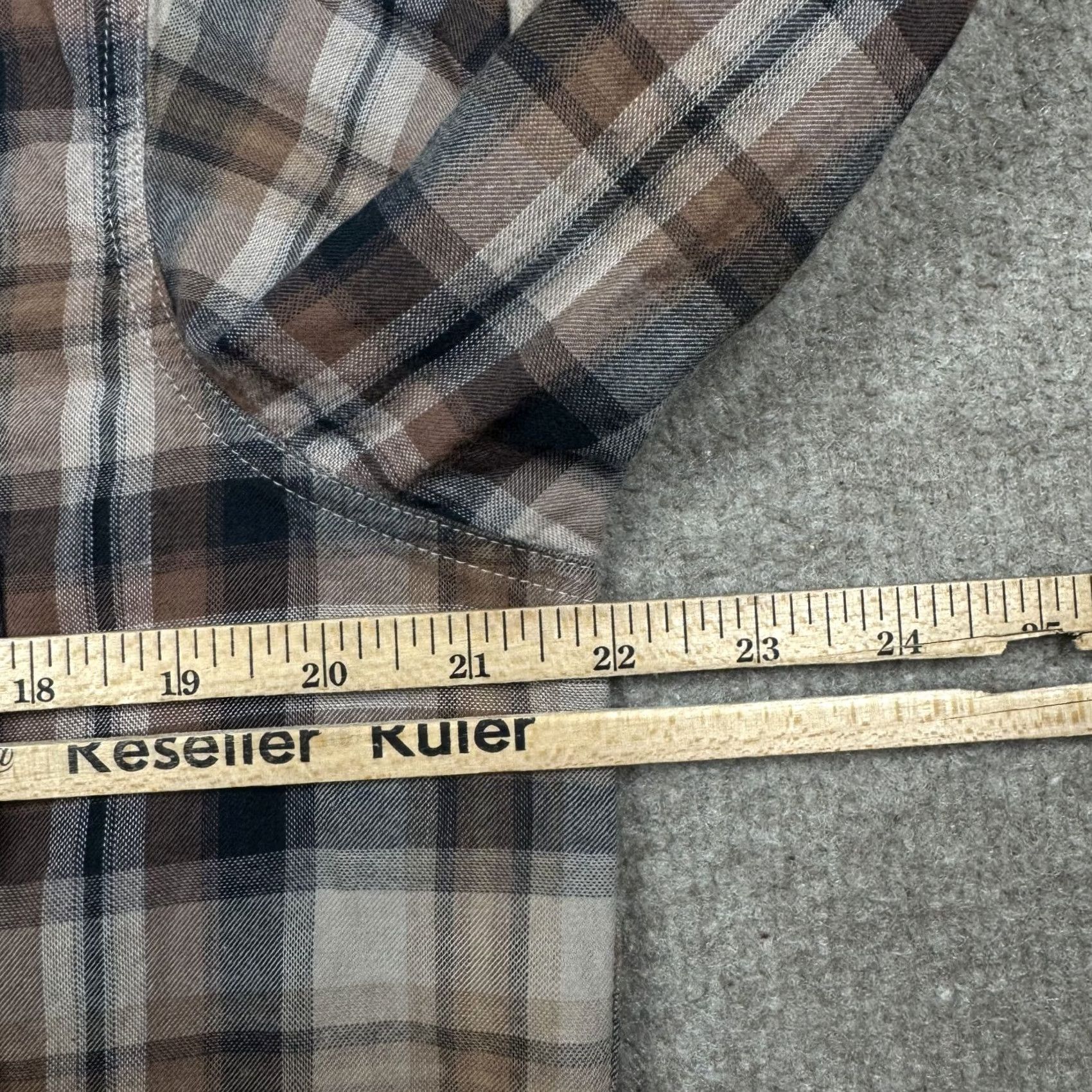 Vintage Columbia Shirt Mens M Brown Men Size Button Plaid Long Sleeve Outdoor Camp Hunt Size US M / EU 48-50 / 2 - 5 Thumbnail