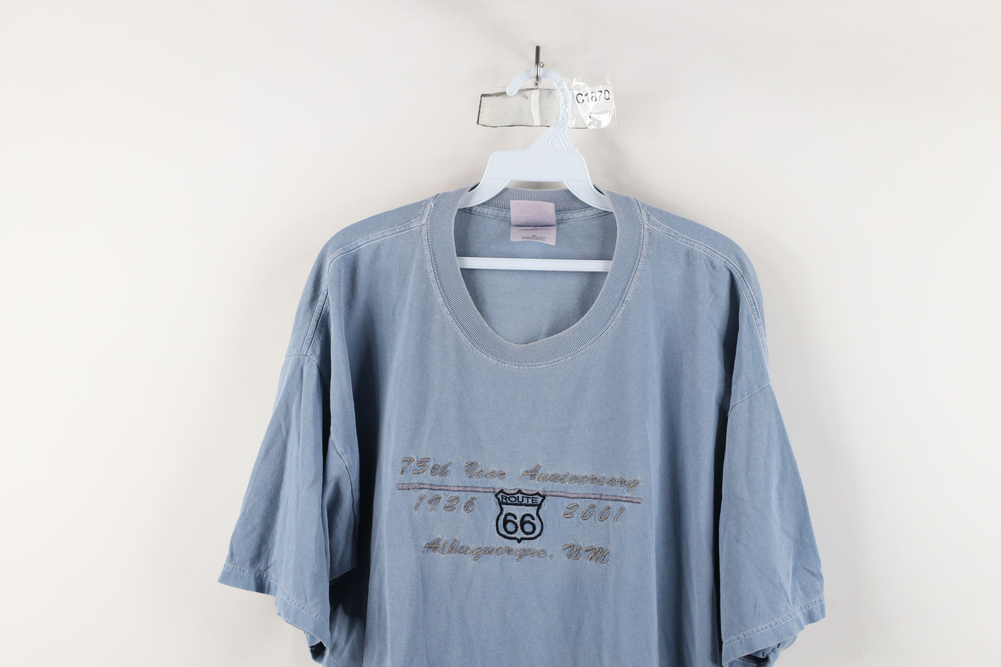 Vintage Vintage Y2K 2001 Streetwear Route 66 Highway T-Shirt Size US XL / EU 56 / 4 - 2 Thumbnail