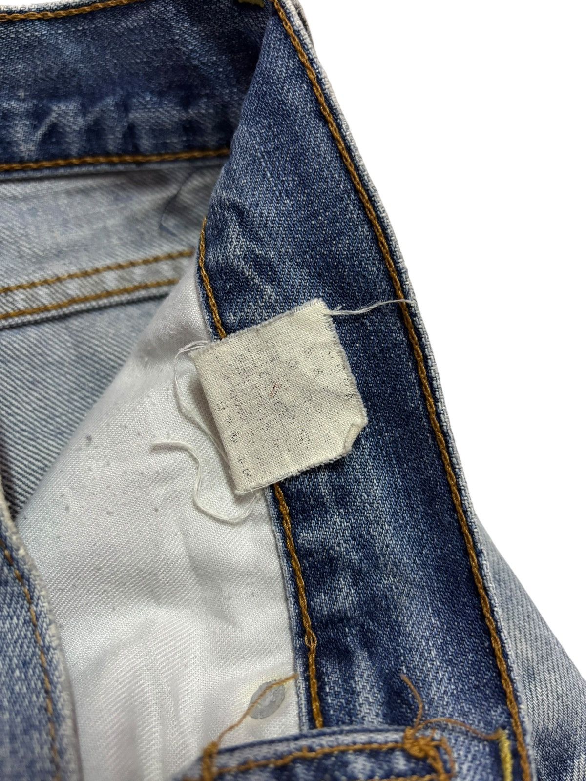 Levi's Vtg 90s Levis 503 Japan Selvedge Distressed Jeans Size US 30 / EU 46 - 11 Thumbnail