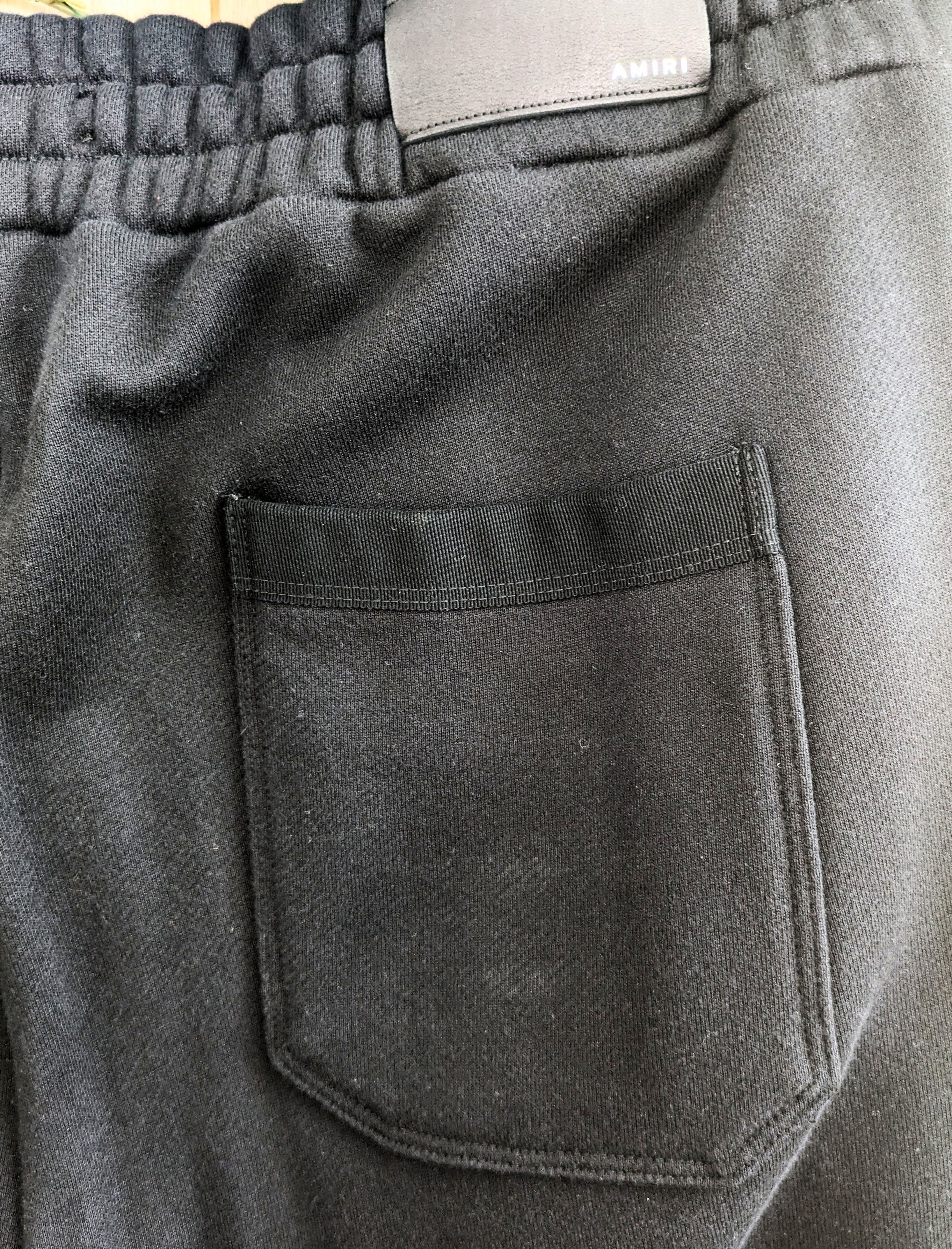 Amiri Black Amiri sweatpants men's XXL Size US 40 / EU 56 - 4 Thumbnail
