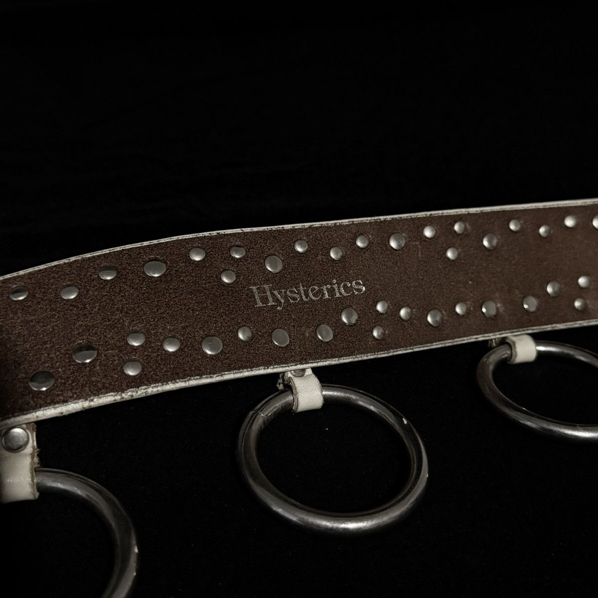 Hysteric Glamour Hysteric Glamour ‘Hysterics’ Bondage Star Studded Belt Size 30 - 6 Thumbnail
