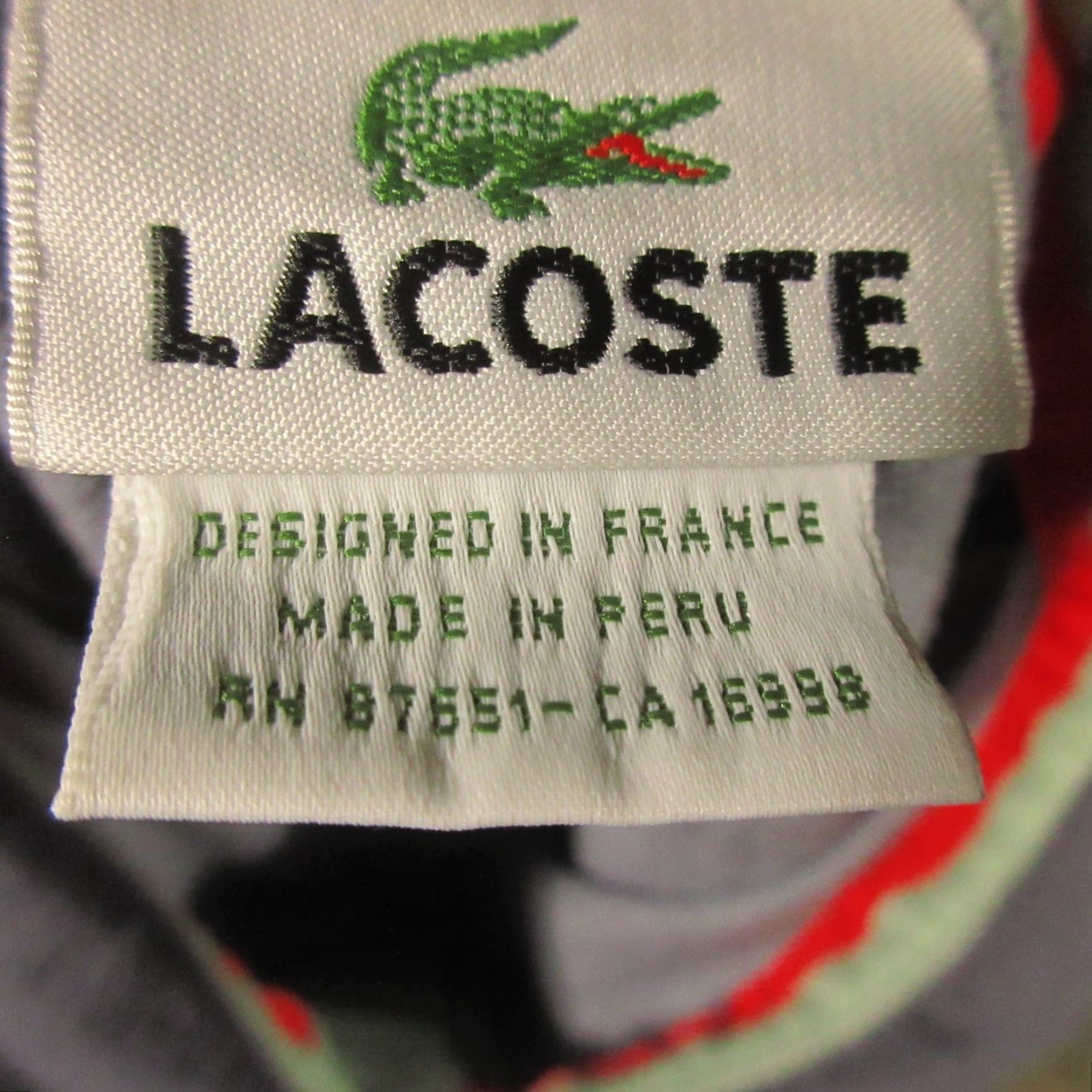 Lacoste Lacoste Polo Shirt Mens XL Gray Short Sleeve Classic Breathable Knit Retro Shirt Mens XL Gray Polo Sports Golf Casual Vintage: No Size US XL / EU 56 / 4 - 3 Thumbnail