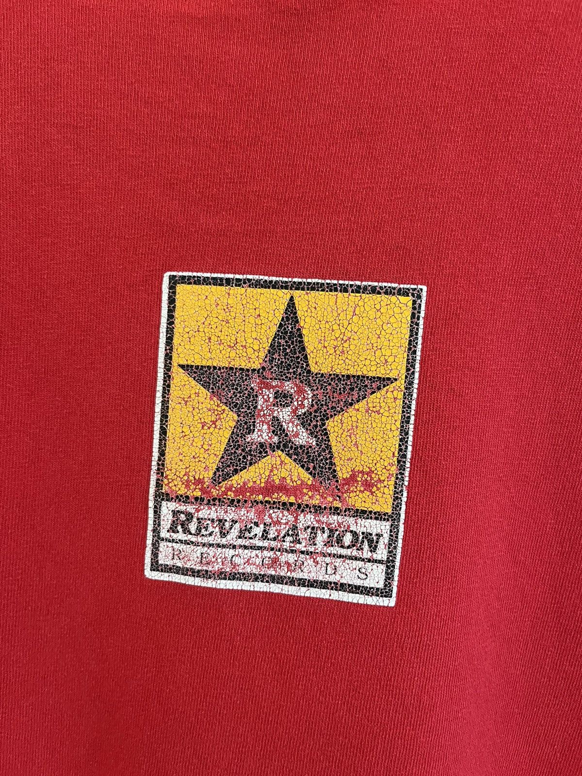 Band Tees × Vintage Vintage 00’s Shook One’s Revelation Records Punk T-Shirt Size US M / EU 48-50 / 2 - 19 Thumbnail