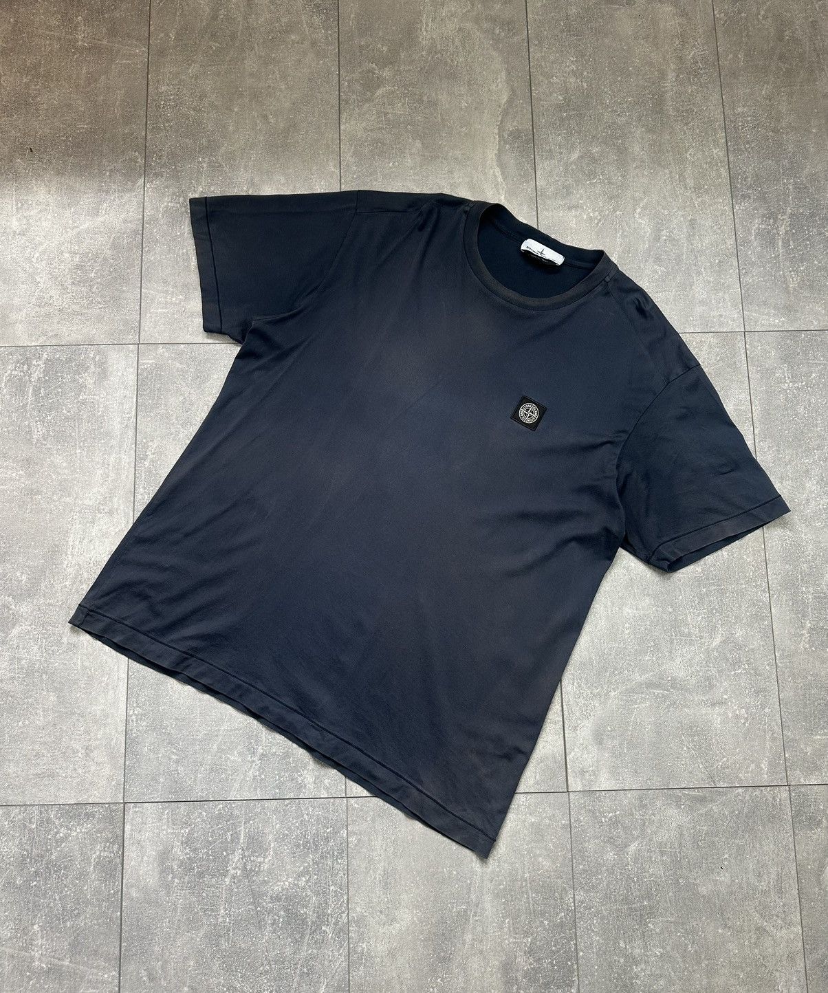 Vintage Stone Island Patch Program Distressed Tee Size US XXL / EU 58 / 5 - 1 Thumbnail