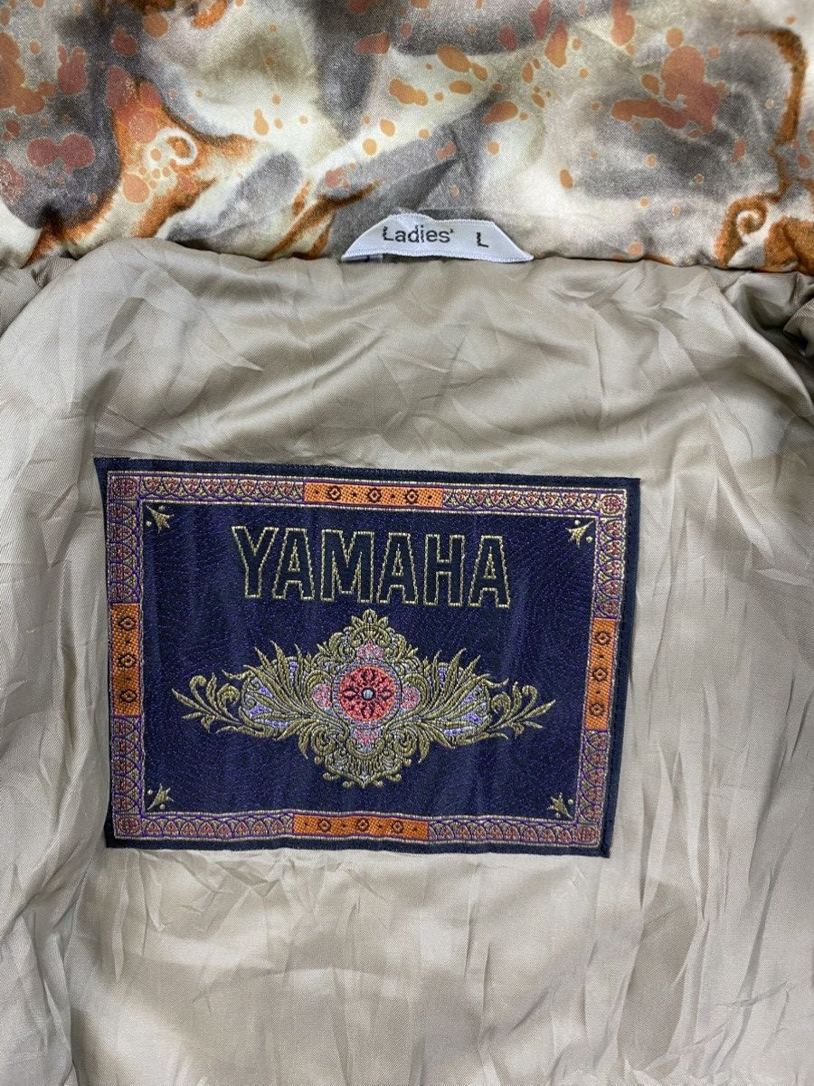Vintage × Yamaha Vintage 90s Yamaha Full Printed Ski Zipper Hodie Jacket Size L / US 10 / IT 46 - 10 Thumbnail