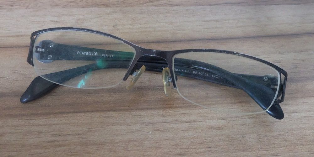 Playboy Playboy Neon Sparkle 3 PB-92056 Half Rim Glasses Size ONE SIZE - 1 Thumbnail
