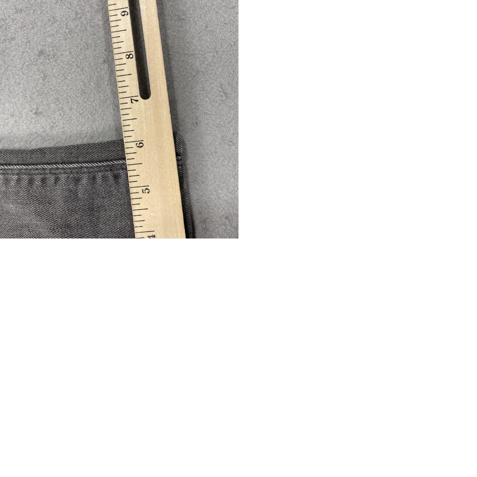 Denime DU/ER L2X Slim Jeans Mens 28x30 Gray Moisture Wicking Stretch Denim Quick Dry Anti-Microbial Pockets Straight Casual Size US 28 / EU 44 - 9 Thumbnail
