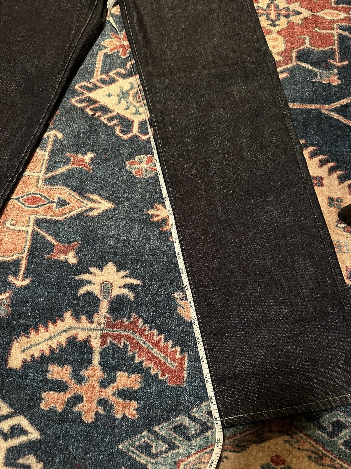 Lee Lee 101 R Relaxed Made in Japan 17oz Selvedge Jeans 31x34 Size US 31 - 20 Thumbnail