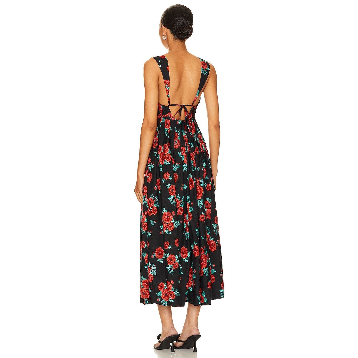 Free People New Free People Lovers Heart Midi Dress $168 MEDIUM Floral Size M / US 6-8 / IT 42-44 - 4 Thumbnail