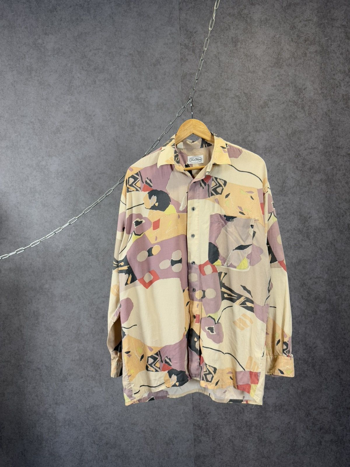 Vintage Art vintage crazy shirt Size US XL / EU 56 / 4 - 1 Thumbnail