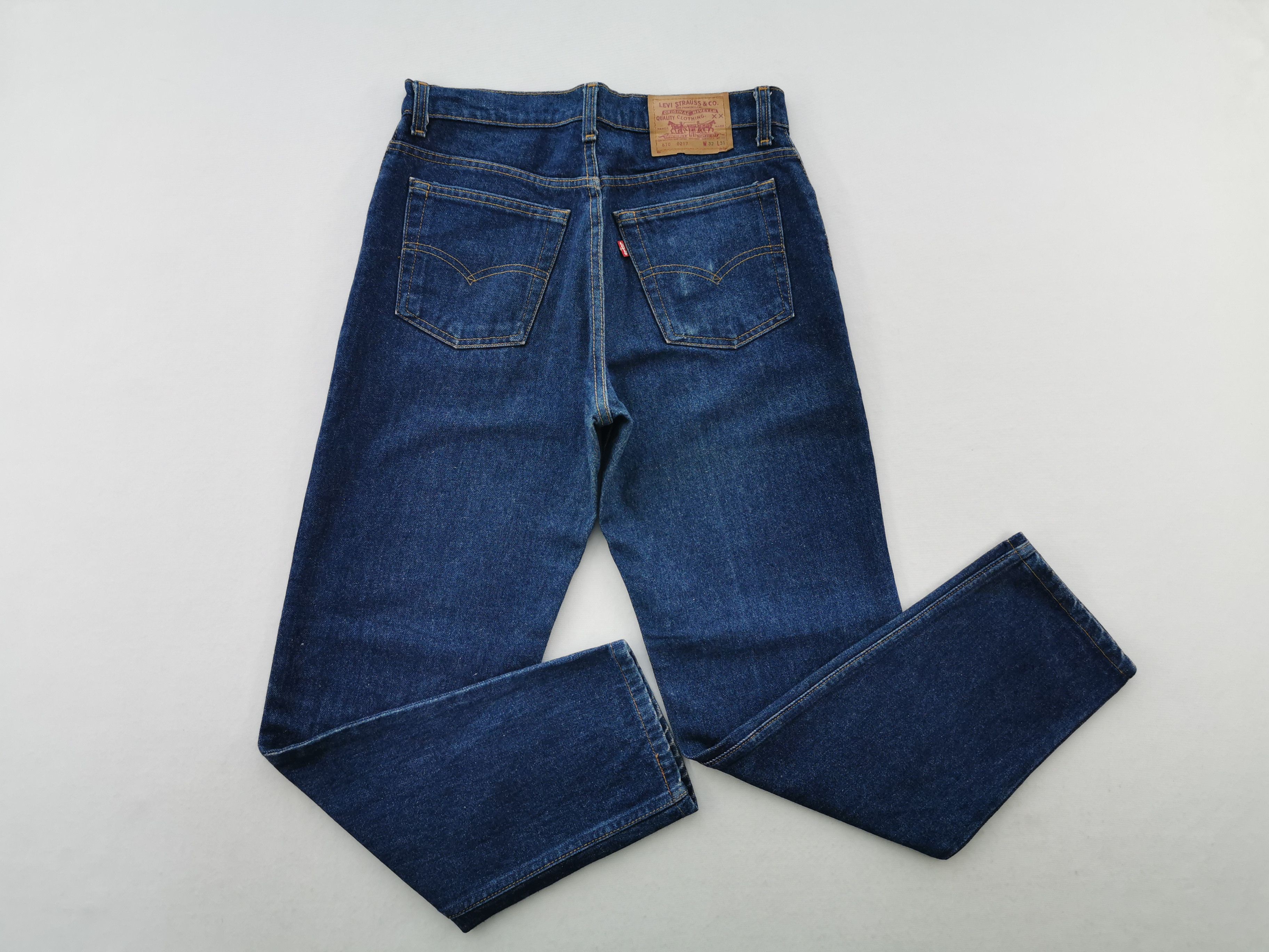 Levi's Vintage 90s Levis Lot 610 Denim Made In USA Size 32/32x31 Size US 32 / EU 48 - 1 Thumbnail