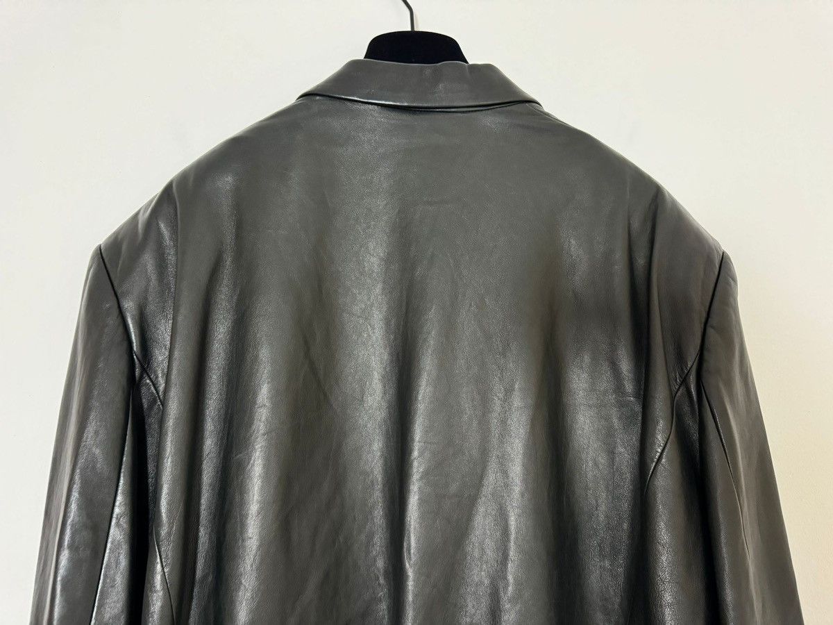 Balenciaga SS23 SOFT LEATHER BLAZER SB OVERSIZE JACKET Size US M / EU 48-50 / 2 - 7 Thumbnail