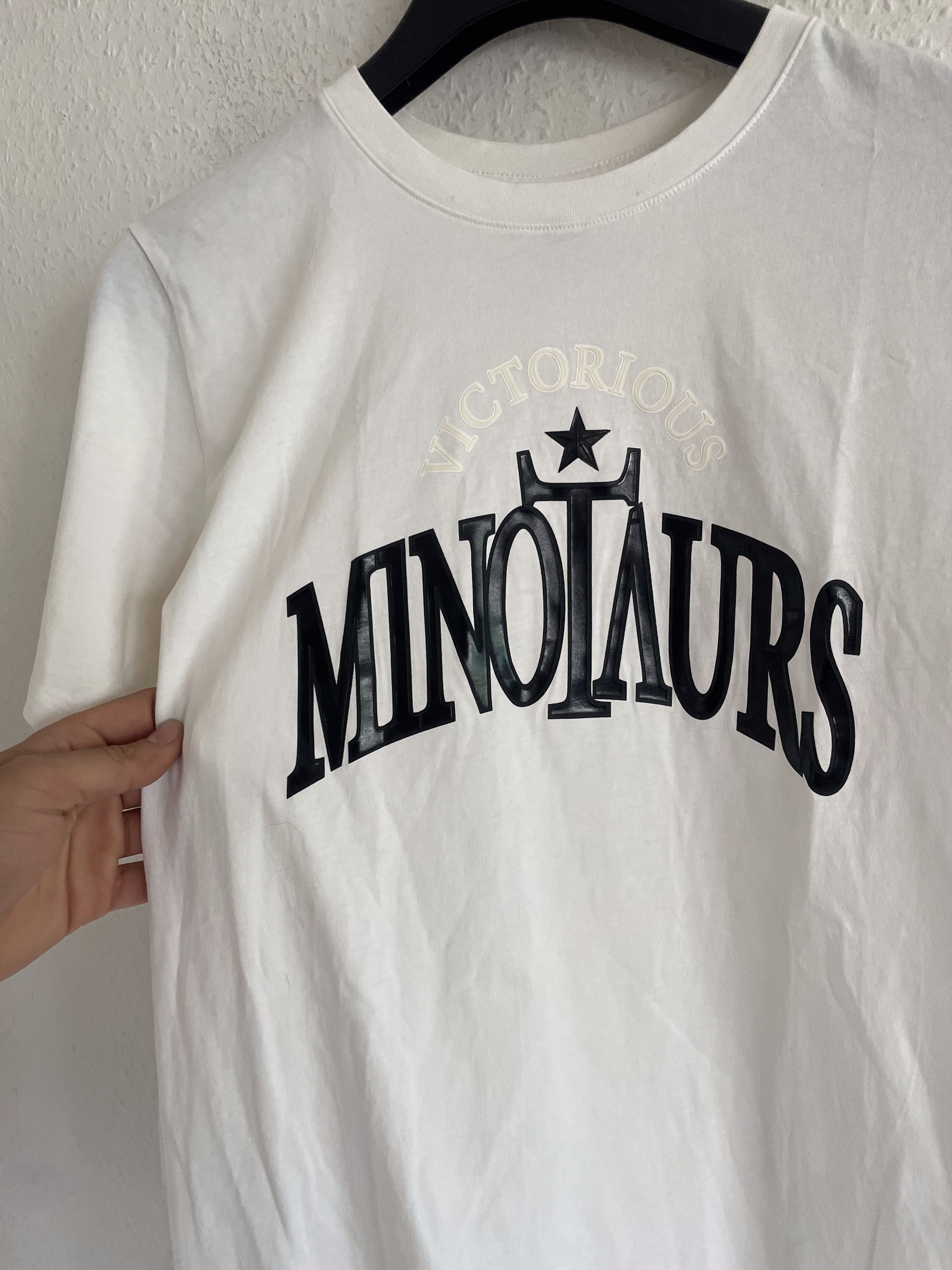Nike × Riccardo Tisci Minotaurs Graphic T-Shirt White Size US XS / EU 42 / 0 - 5 Thumbnail