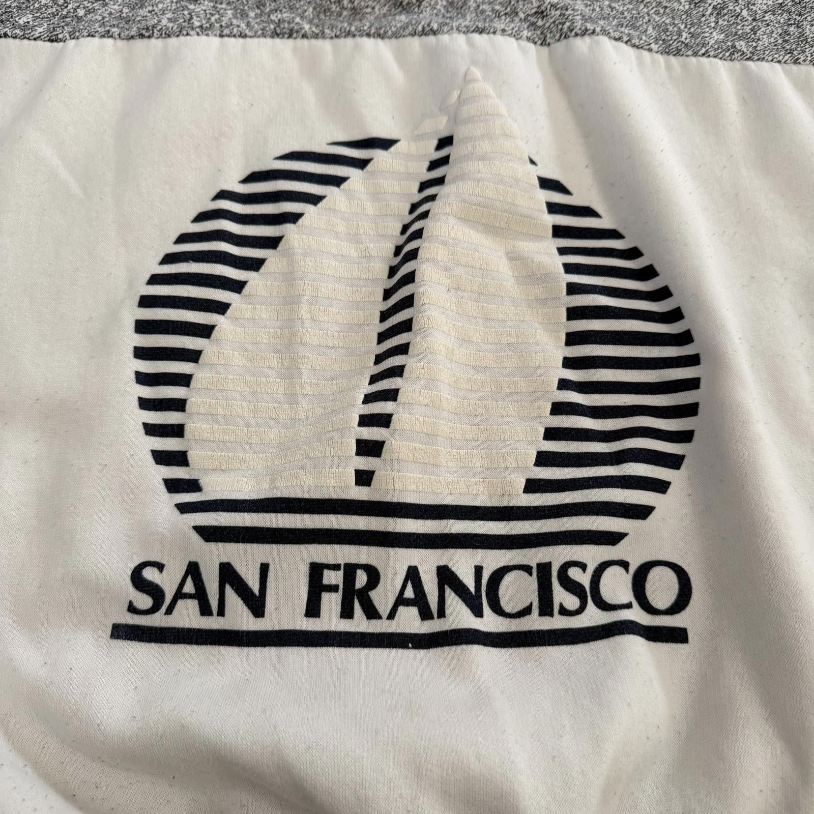 Other Vintage San Francisco Sailboat Quarter Zip Pullover 80s 90s Size US XL / EU 56 / 4 - 2 Thumbnail