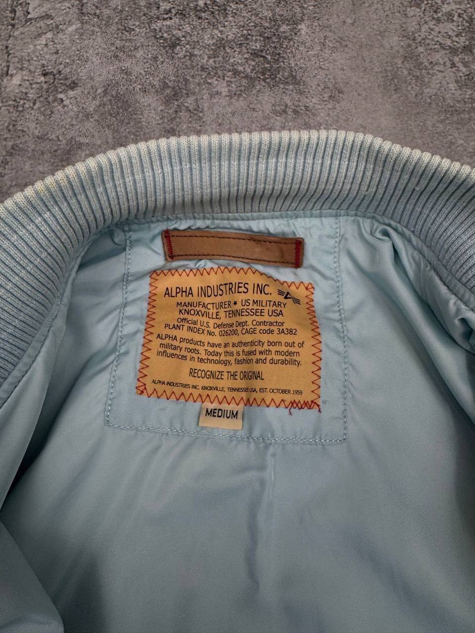 Alpha Industries Alpha Industries Women Bomber Jacket Light Blue Size M Size M / US 6-8 / IT 42-44 - 7 Thumbnail