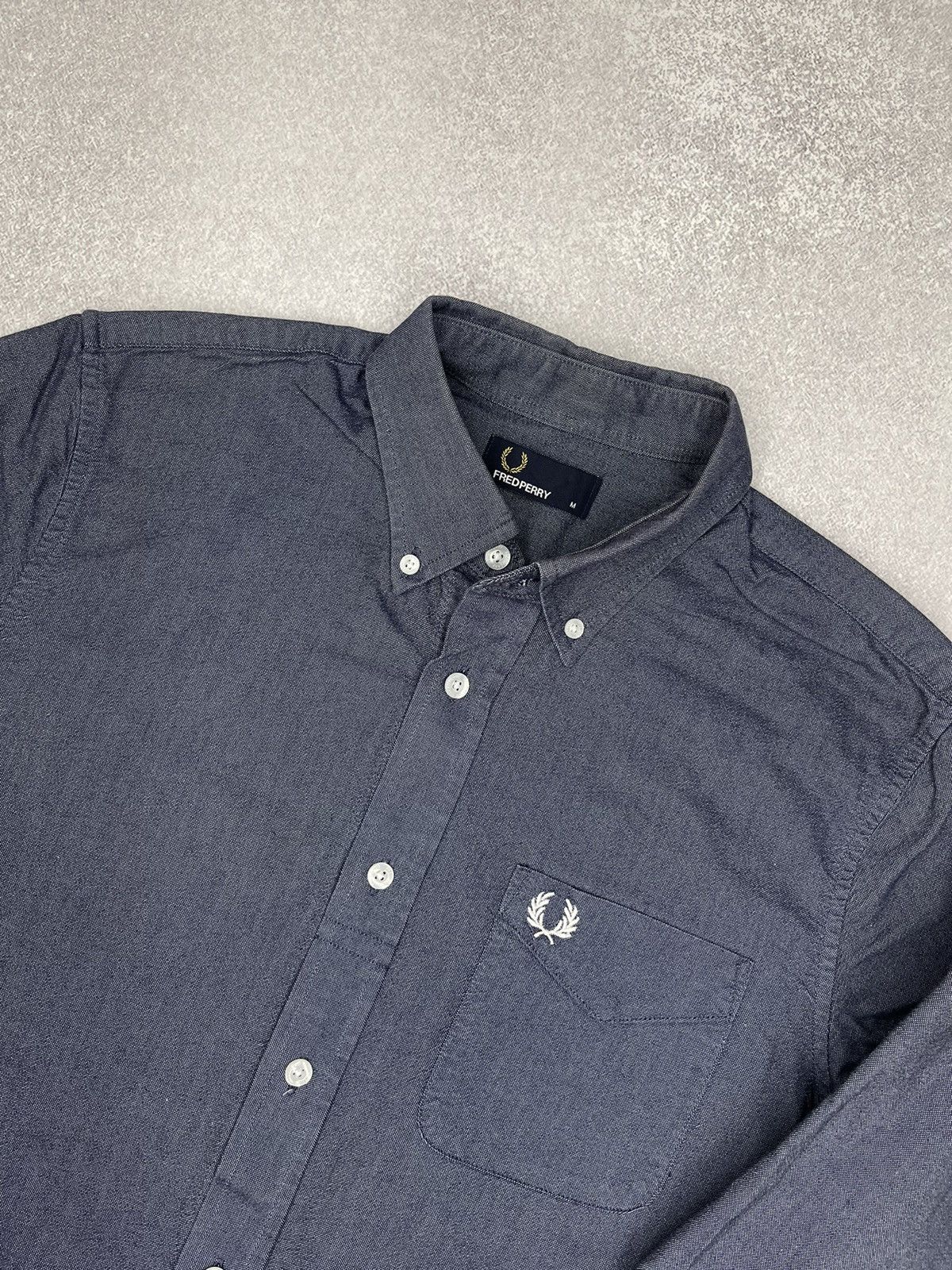 Fred Perry Mens Fred Perry Blue Shirt Size M Size US M / EU 48-50 / 2 - 4 Thumbnail