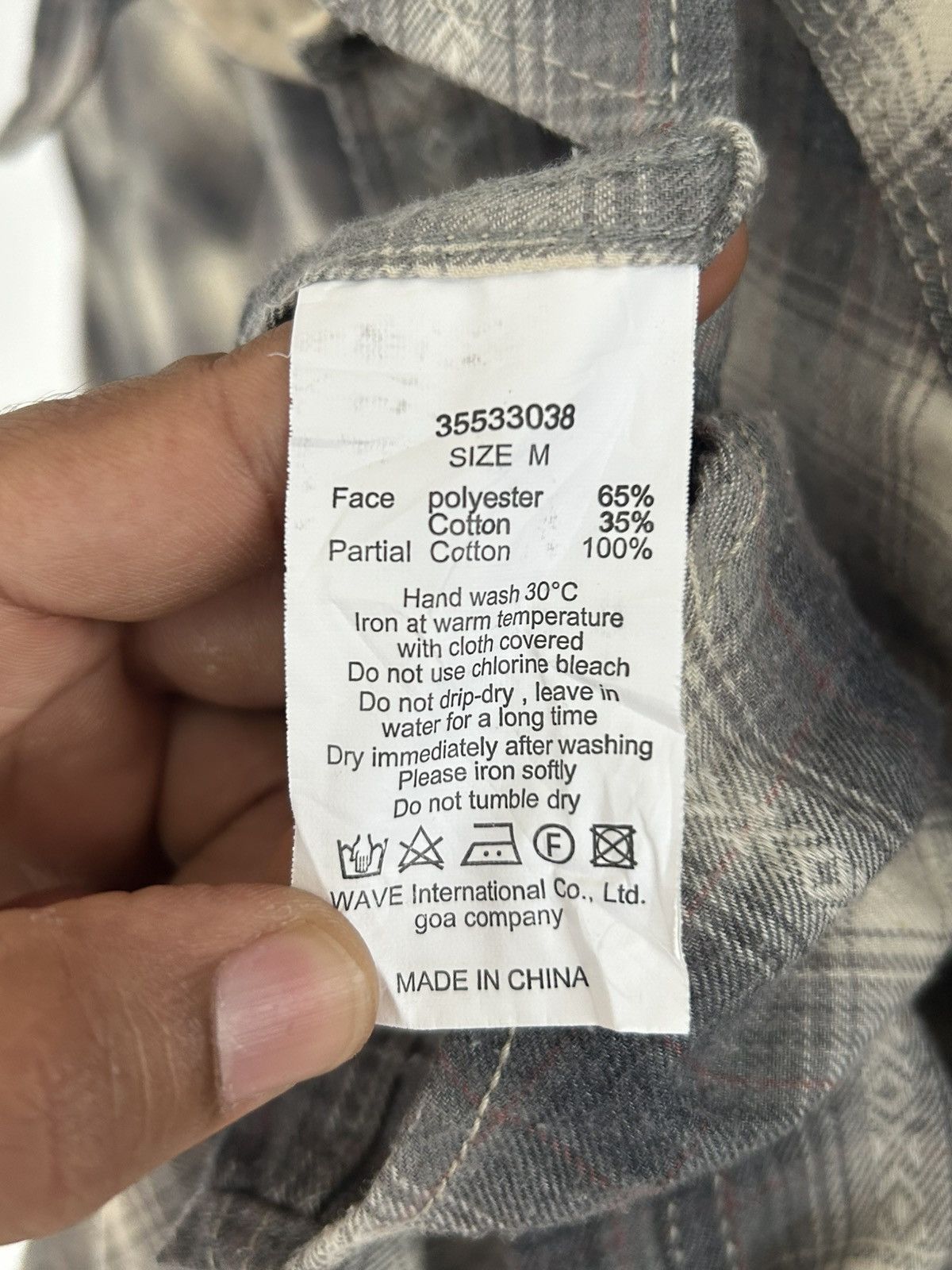 GOA GOA Native Flannel Vintage Plaid Size US M / EU 48-50 / 2 - 6 Thumbnail