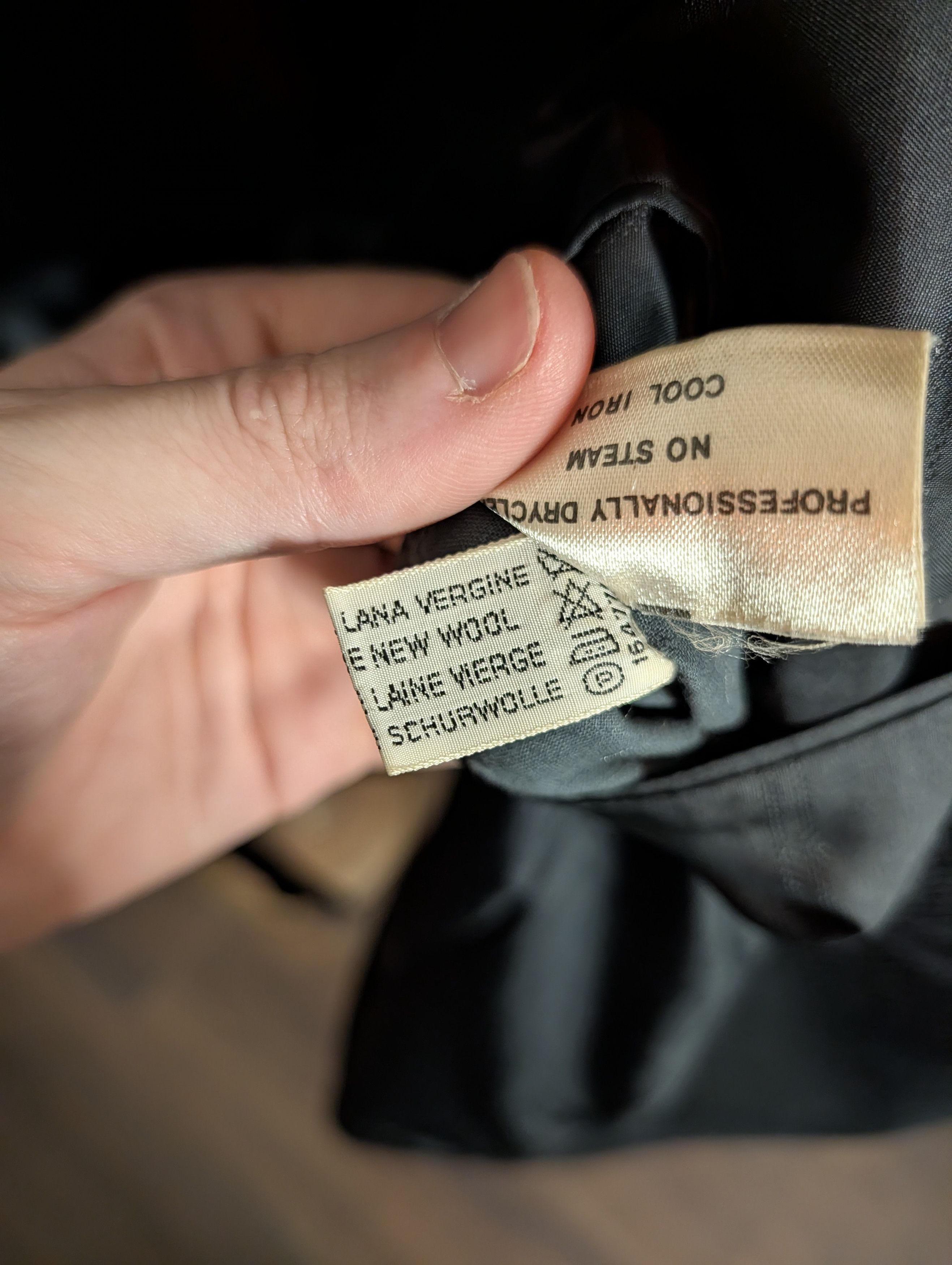Barneys New York REDAELLI Barney's corduroy virgin wool Italy black jacket Size 42R - 9 Thumbnail