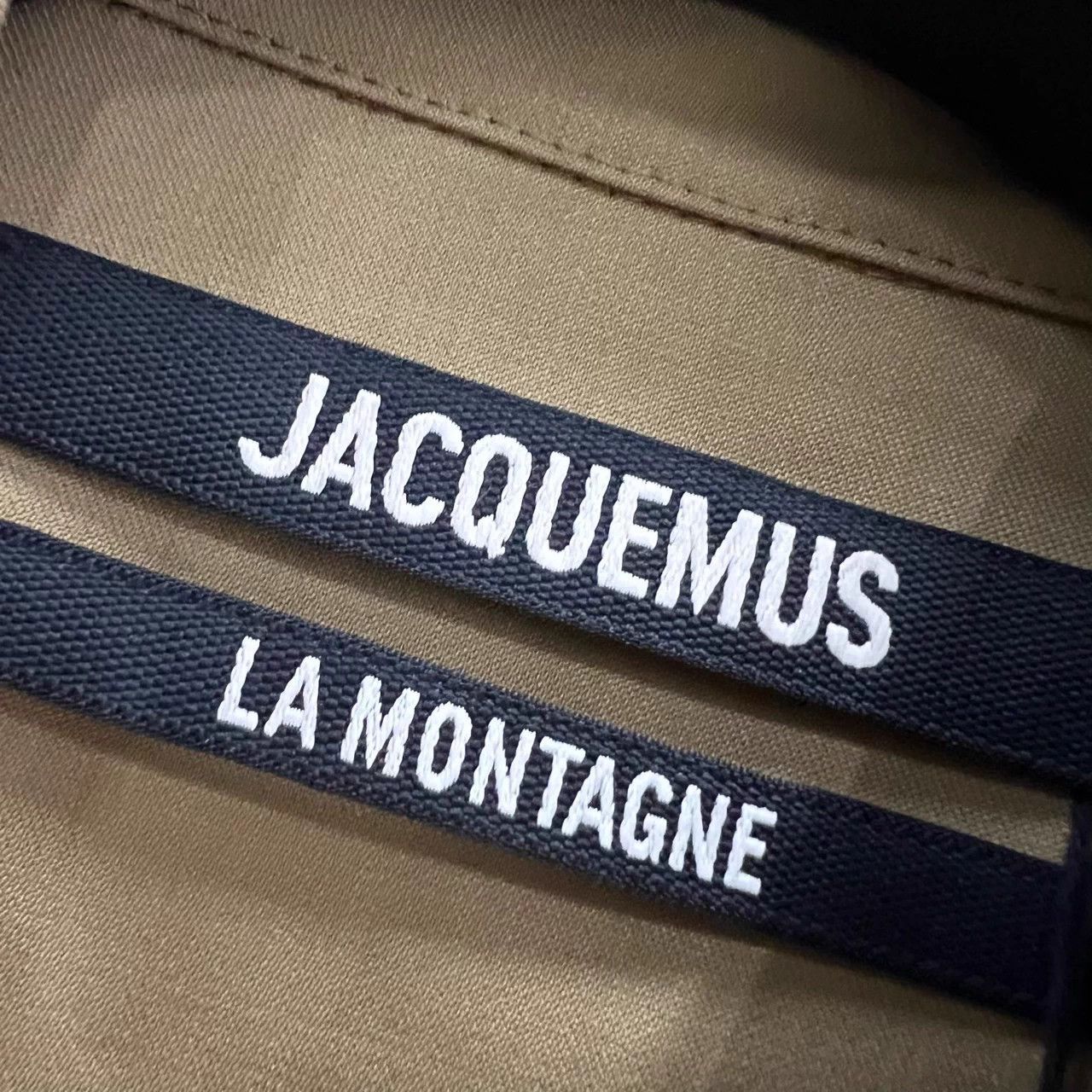 Jacquemus JACQUEMUS Khaki Asymmetric Dress 32-36 NWT Size XS / US 0-2 / IT 36-38 - 2 Thumbnail