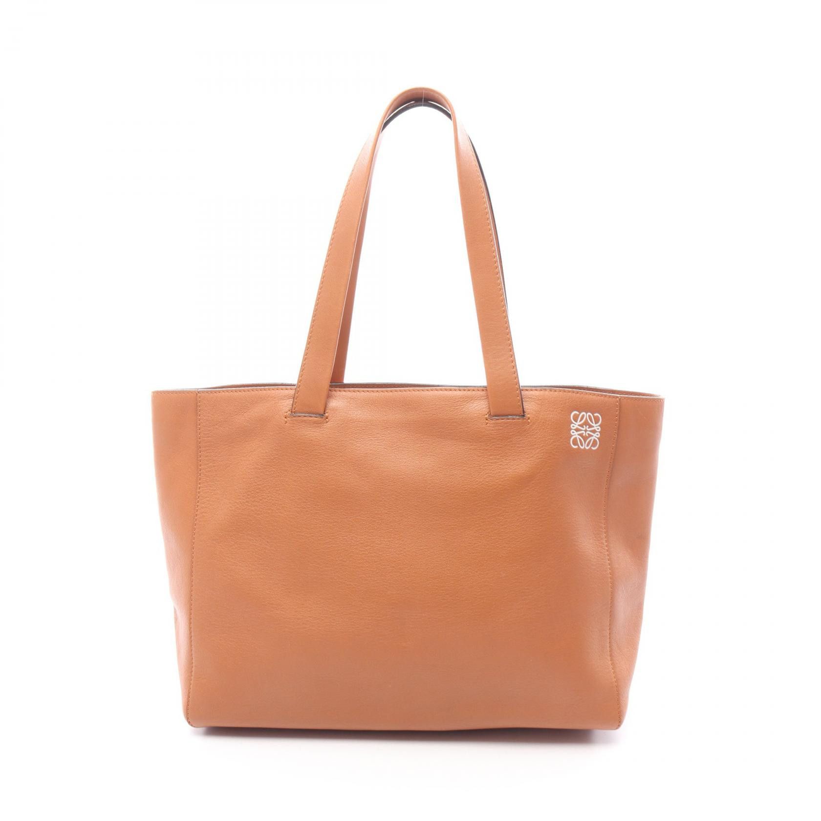 Loewe Loewe Loewe East West Shopper Small Leather Tote Bag Leather Tote Bag DUTY FREE for USA Size ONE SIZE - 1 Thumbnail