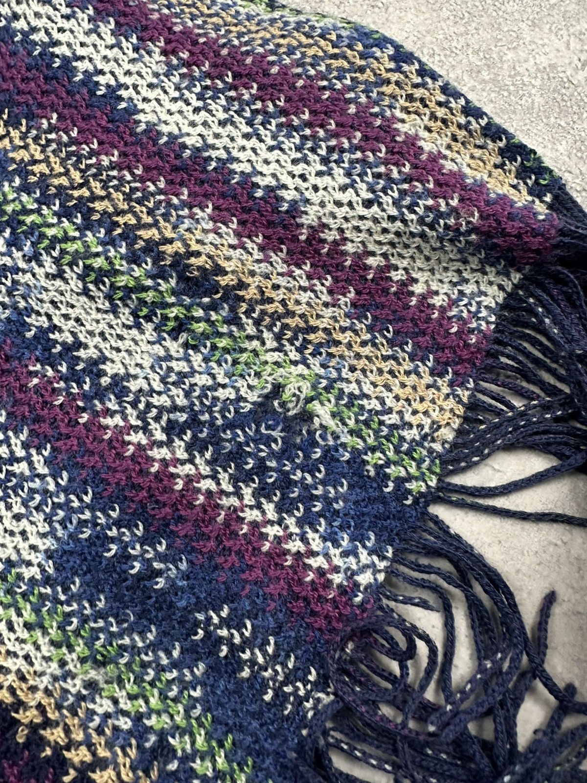 Missoni Missoni Poncho Vintage Multicoloured Shawl Scarf Rare Italy Size M / US 6-8 / IT 42-44 - 17 Thumbnail