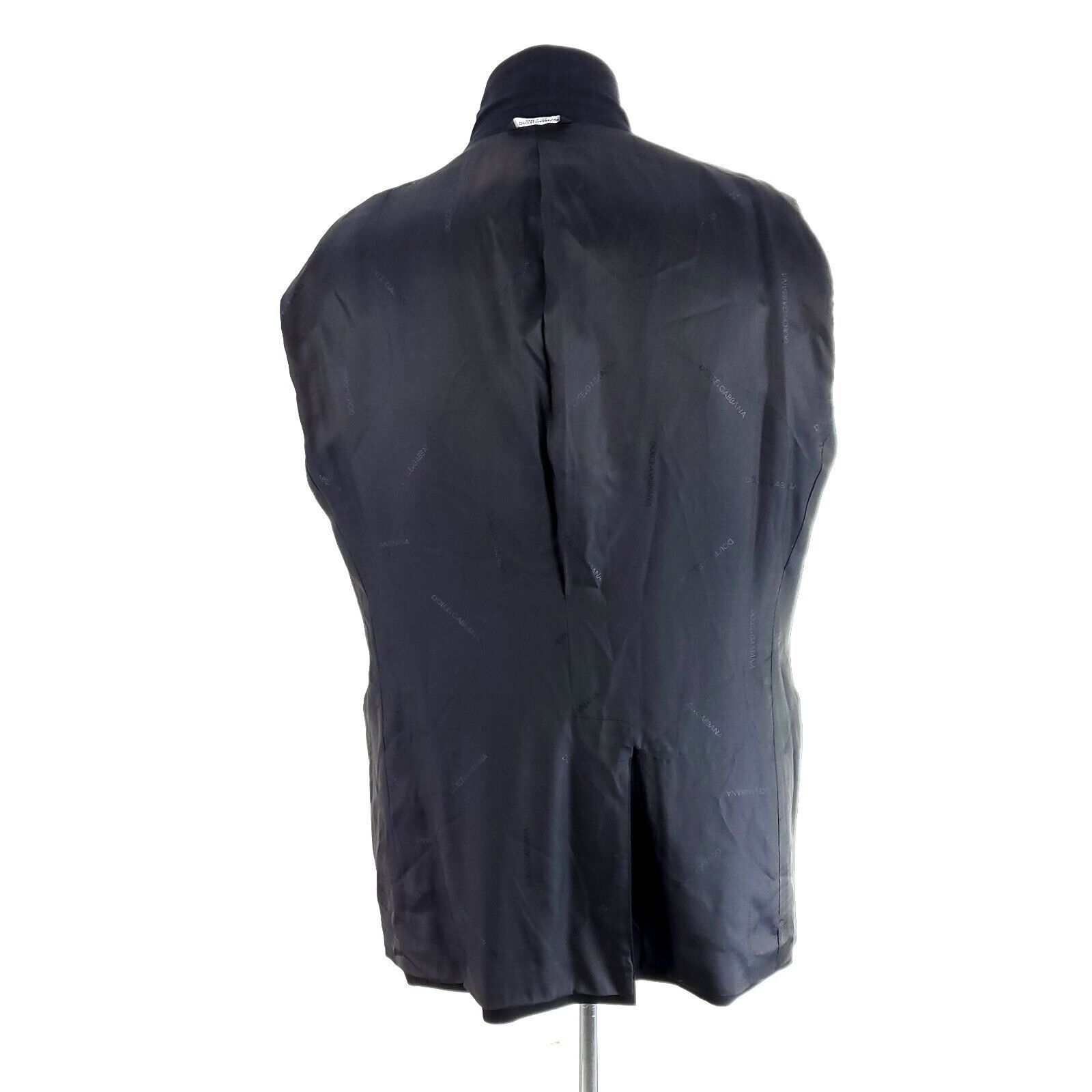 Dolce & Gabbana Dolce & Gabbana Virgin Wool 2 Button Blazer 44R Blue W/ Brow Size 44R - 10 Thumbnail