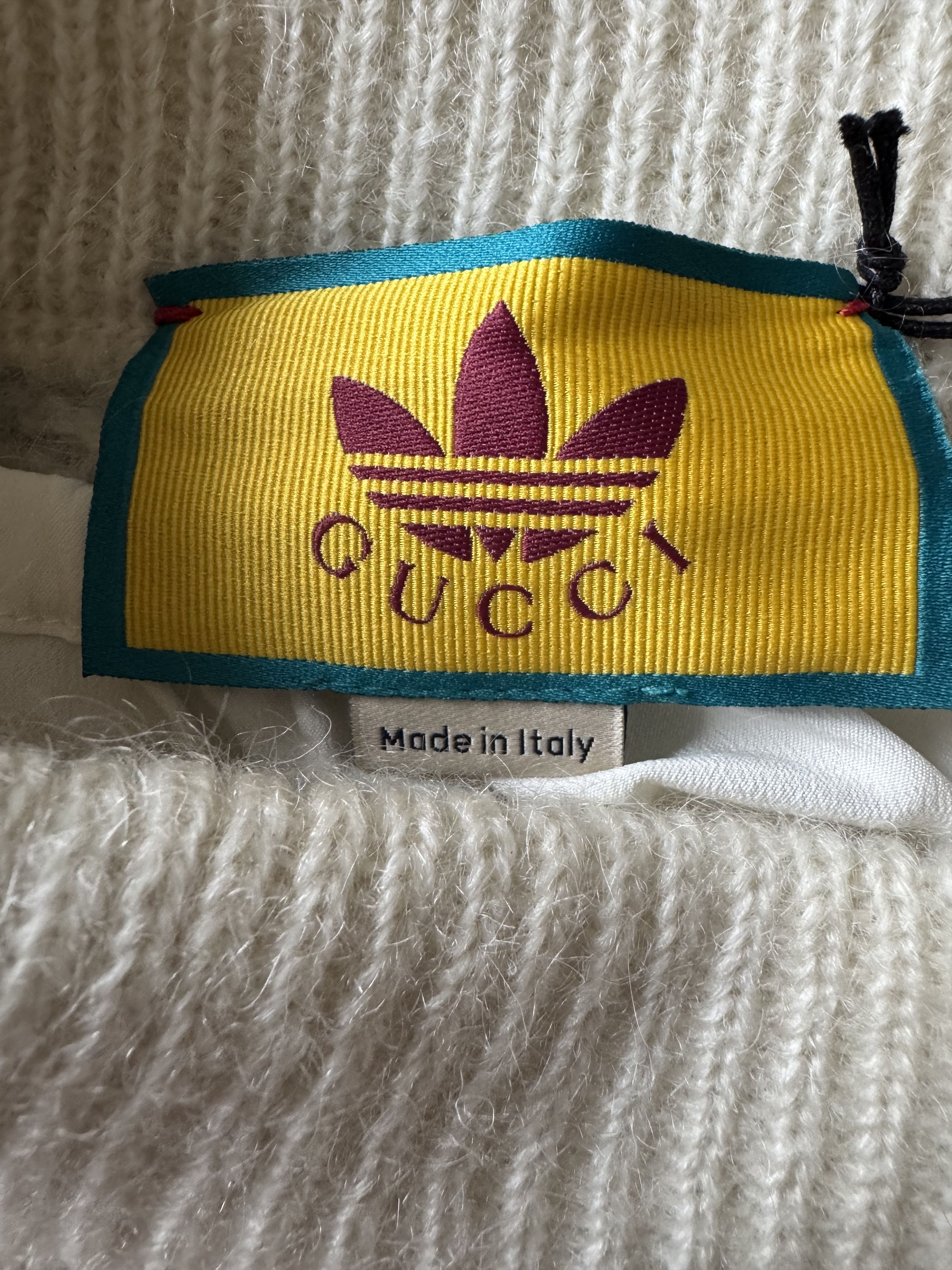 Adidas × Gucci Mohair Knit Pants Size 30" / US 8 / IT 44 - 14 Thumbnail