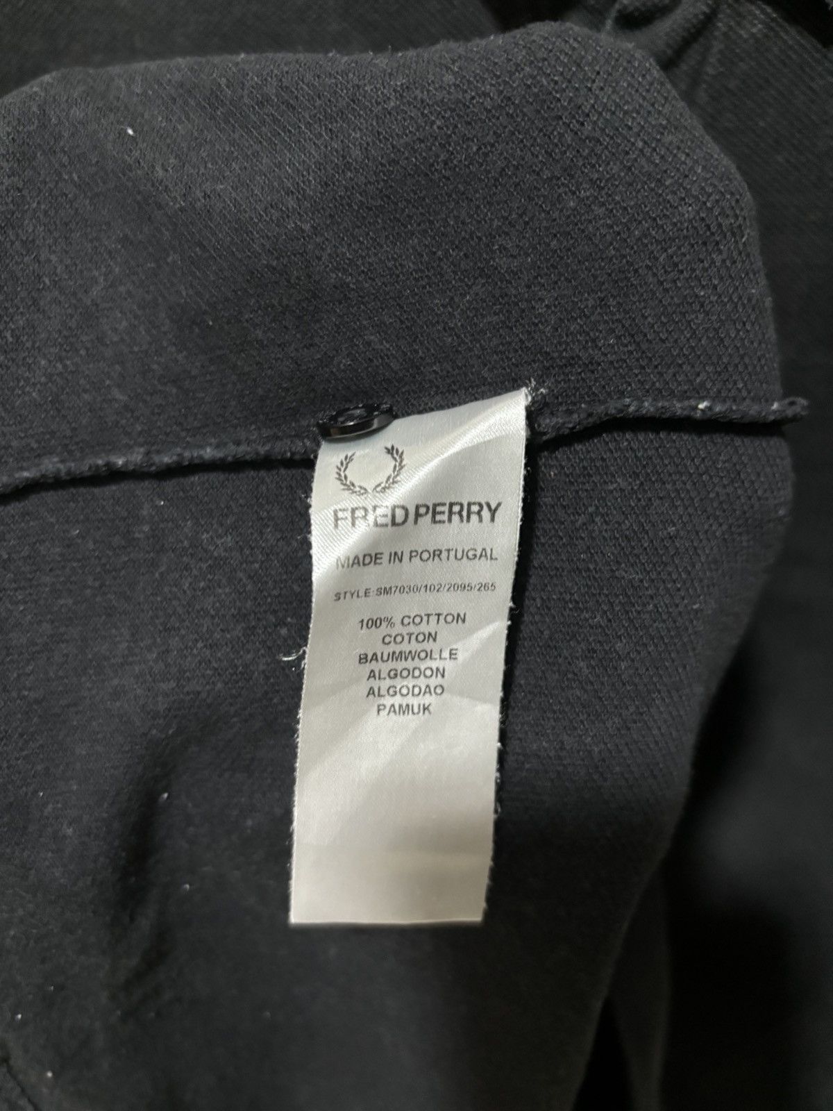 Fred Perry × Raf Simons Raf simon x Fred Perry Embroidery Logo Polo Size US M / EU 48-50 / 2 - 4 Thumbnail