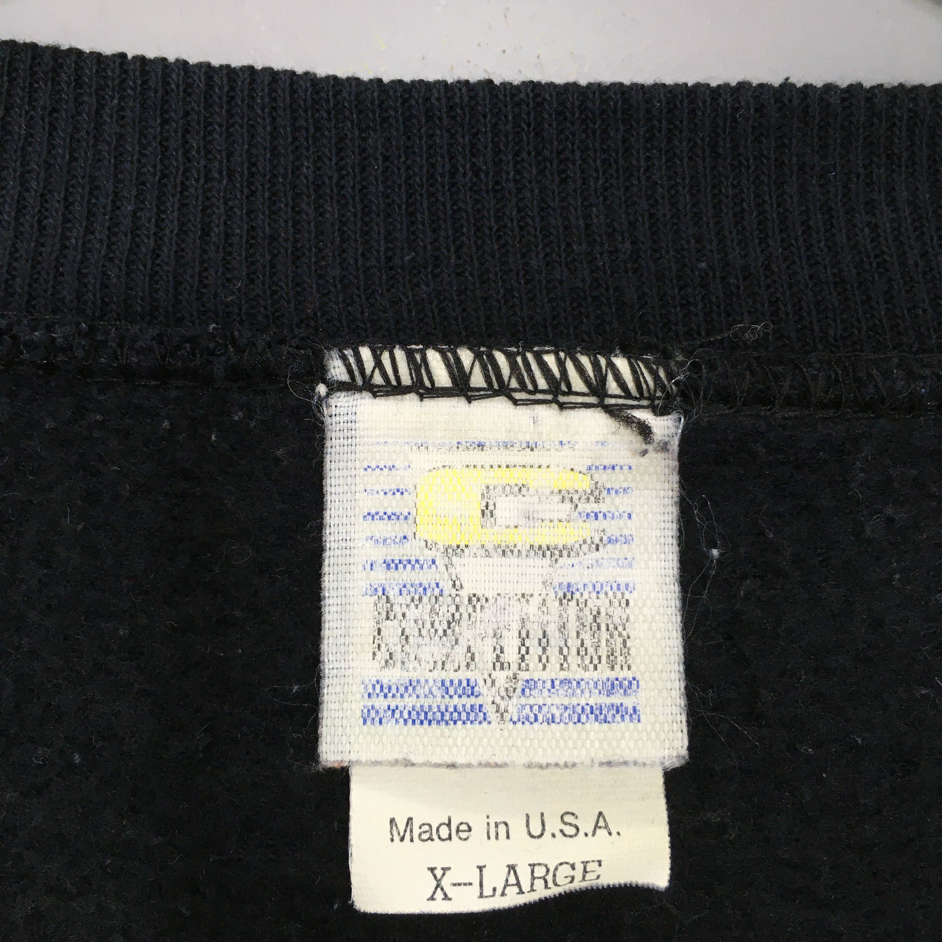 NFL × Vintage Vintage 90s Carolina Panthers NFL Sweatshirt XLarge Size US XL / EU 56 / 4 - 6 Thumbnail