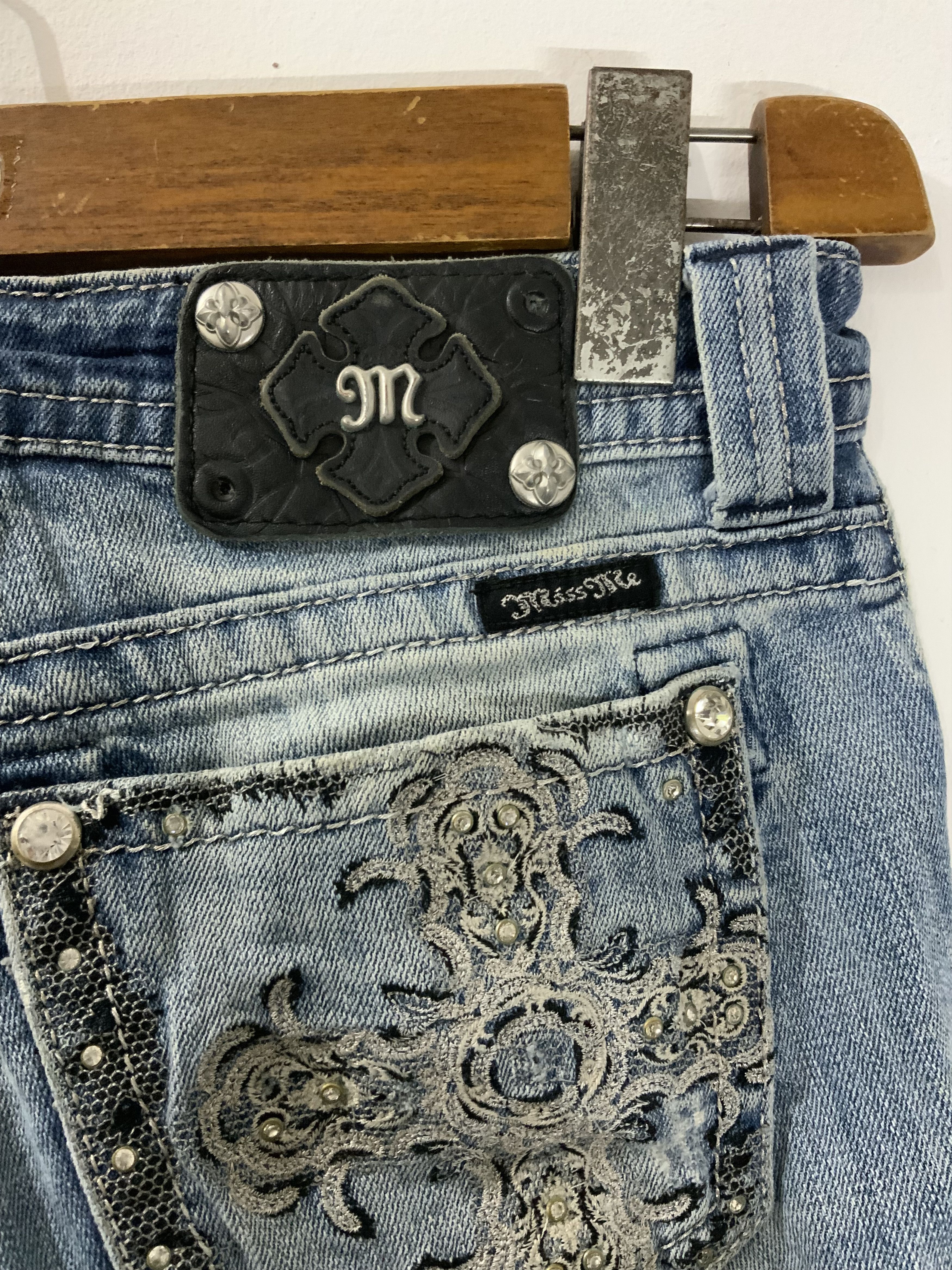 Miss Me Miss Me Boot Cut Denim Size 27" / US 4 / IT 40 - 15 Thumbnail