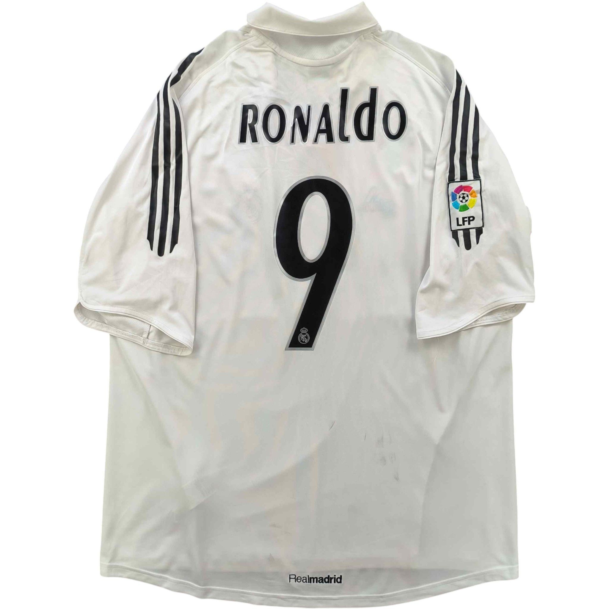 Adidas Real Madrid 2005-06 Adidas home Ronaldo football jersey XL Size US XL / EU 56 / 4 - 1 Thumbnail