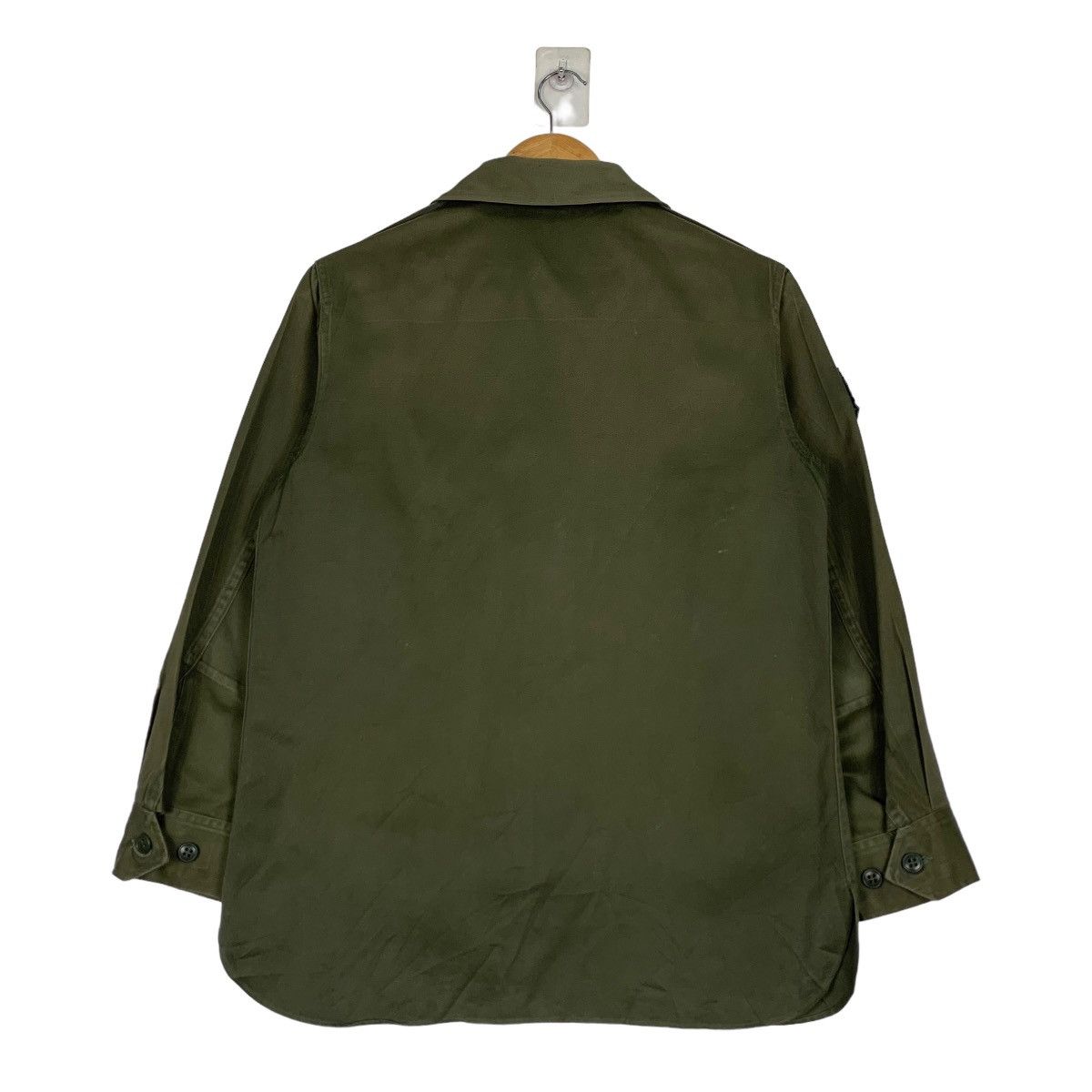 Vintage Vintage Military Army Olive Green Field Jacket #1014-C45 Size US M / EU 48-50 / 2 - 7 Thumbnail