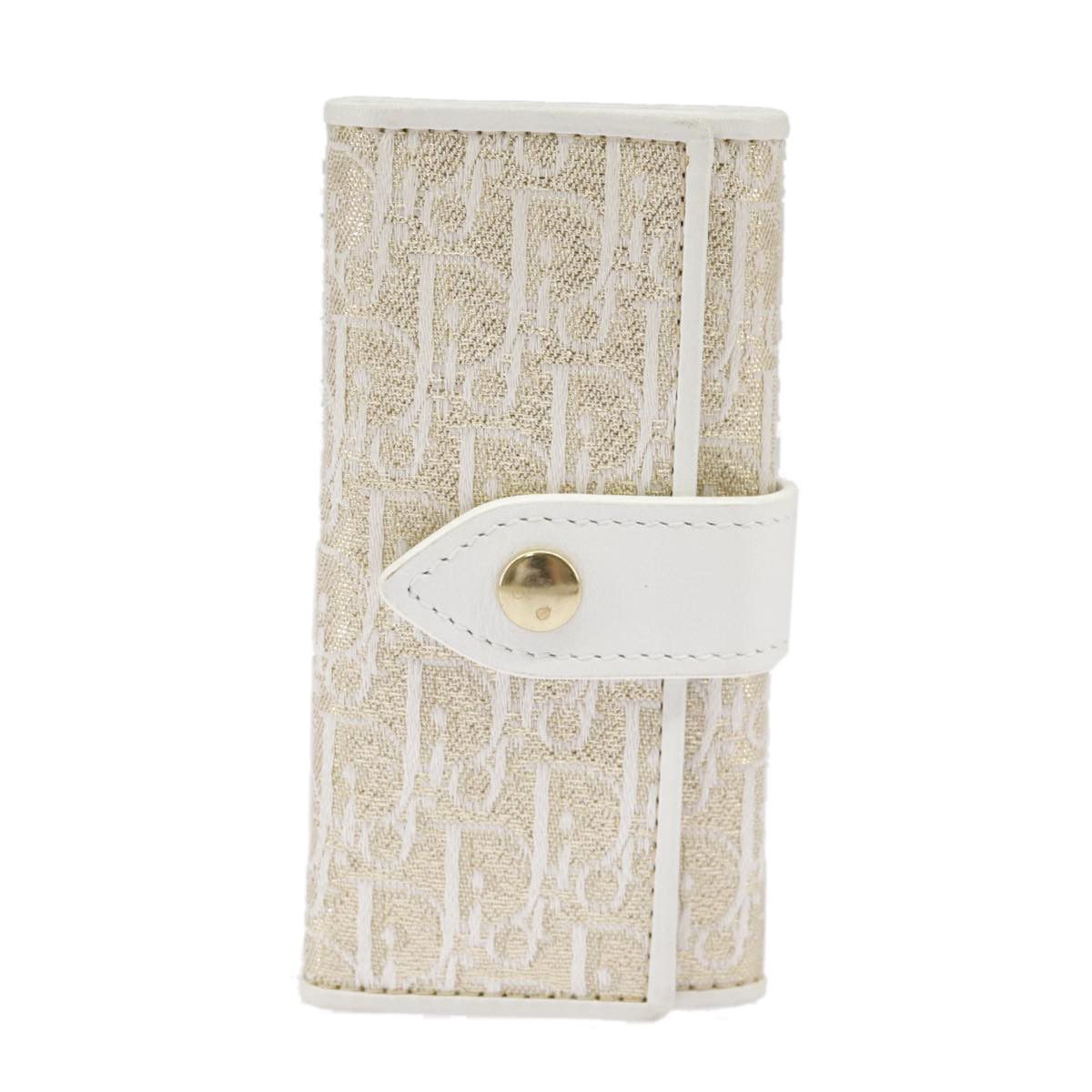 Dior Trotter White Canvas Wallet (Pre-Owned) Size ONE SIZE - 1 Thumbnail