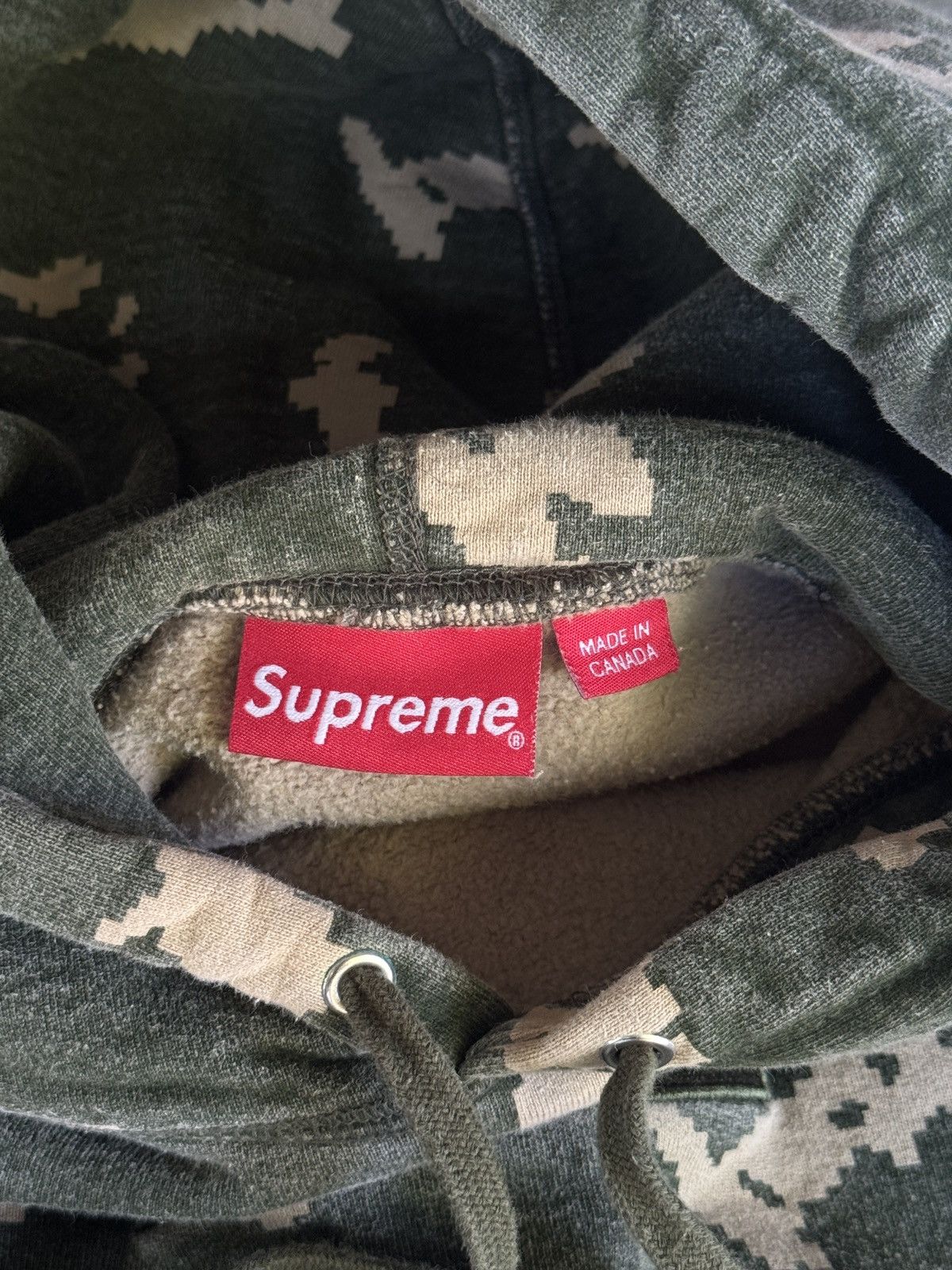 Supreme FW21 Supreme Box Logo Hooded Sweatshirt Olive Russian Camo Size US M / EU 48-50 / 2 - 5 Thumbnail