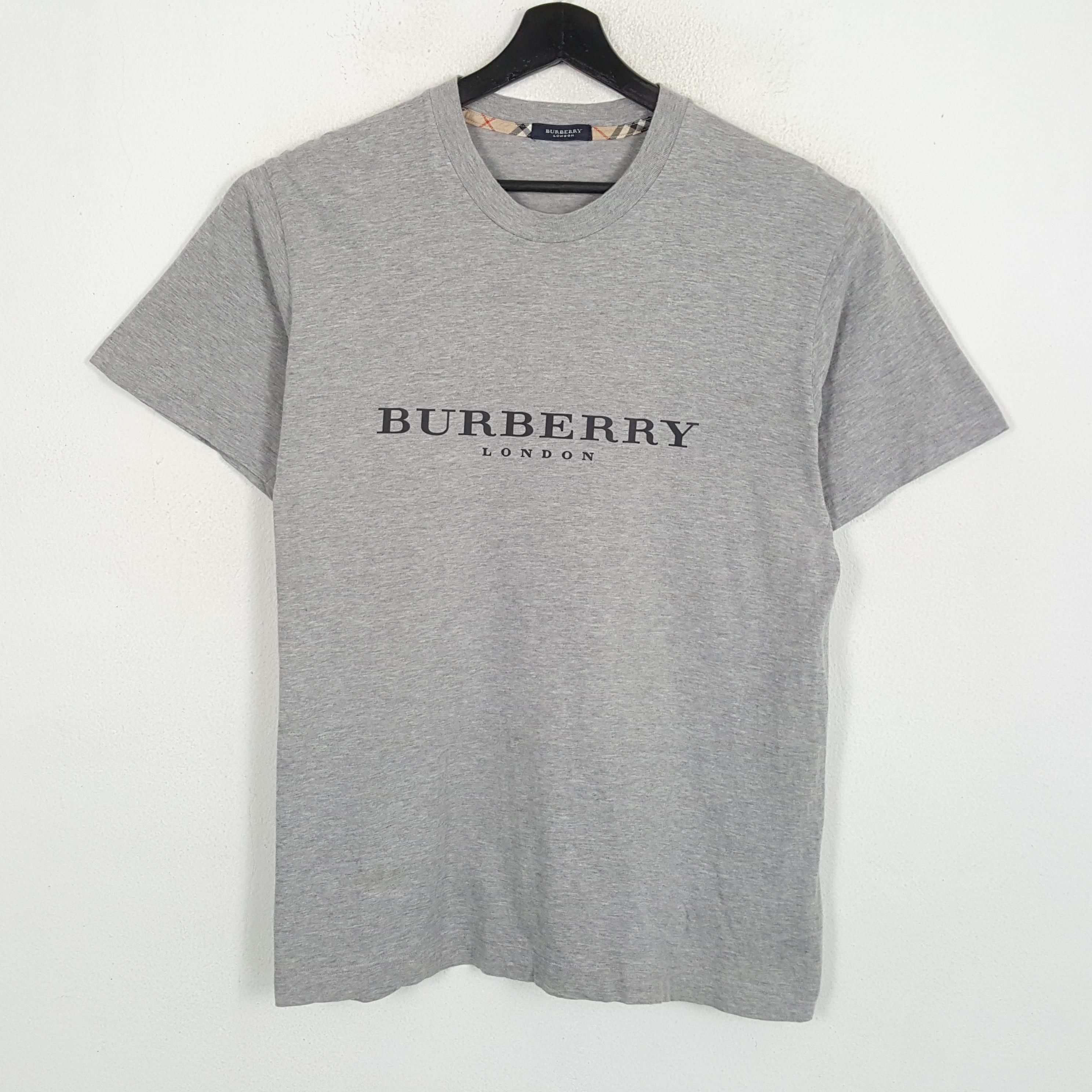 Burberry × Vintage BURBERRY LONDON Casual Style Custom Tshirt Size US M / EU 48-50 / 2 - 1 Thumbnail