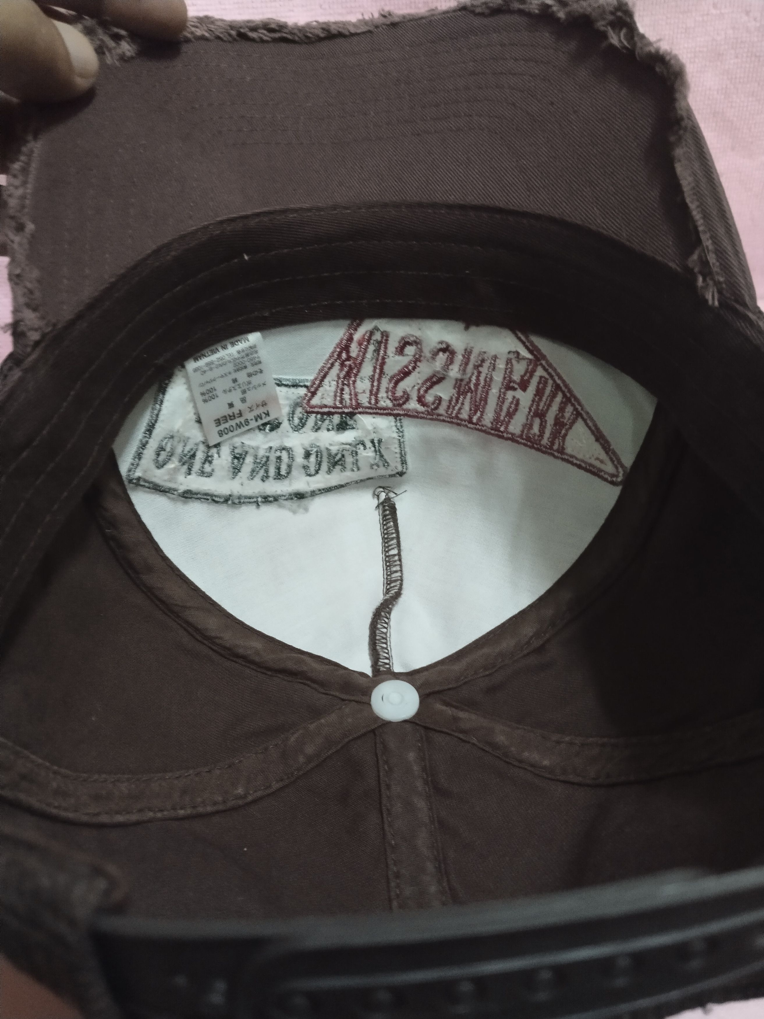 Japanese Brand VINTAGE THE BEST KISSMARK DISTRESSED TRUCKER HAT Size ONE SIZE - 9 Thumbnail