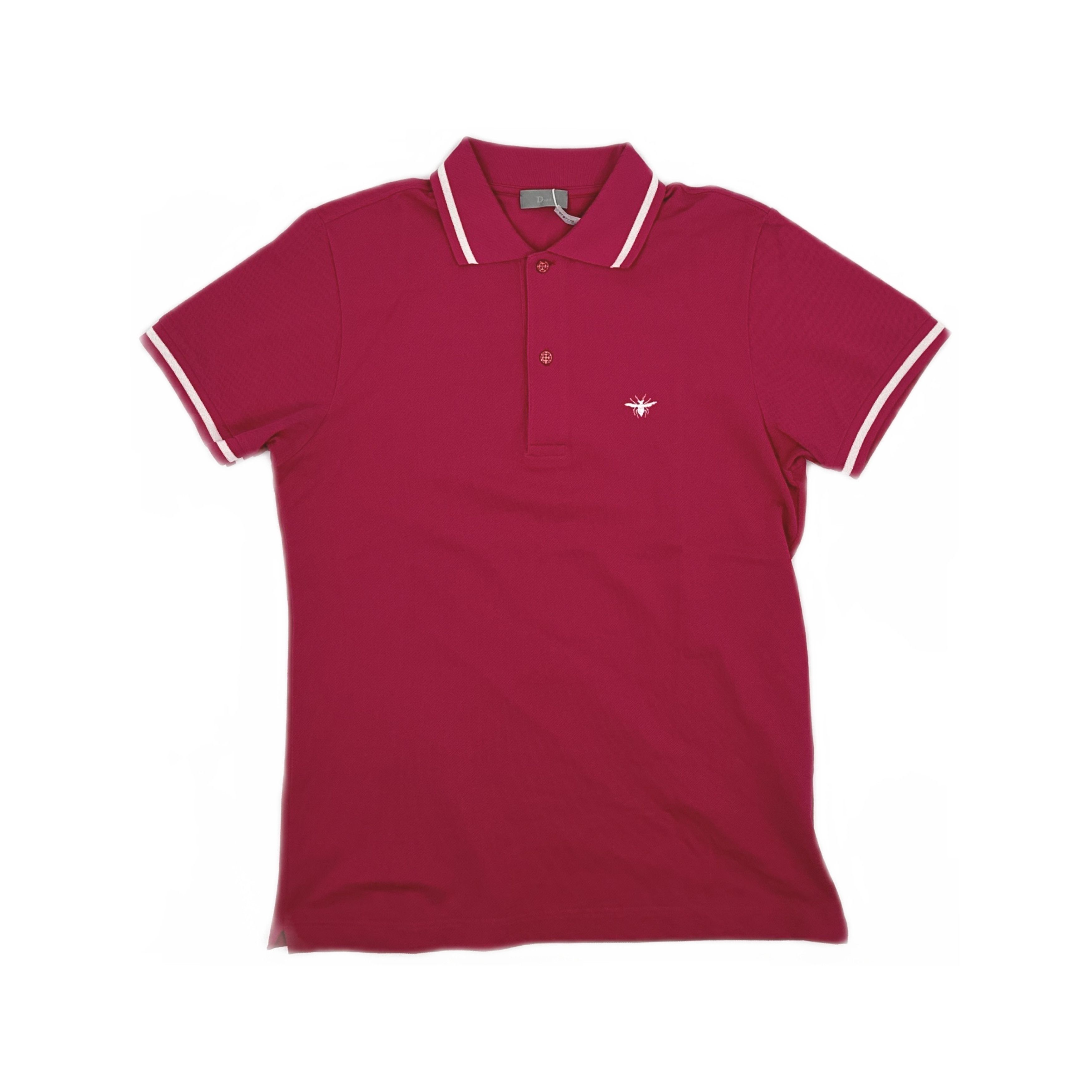 Dior × Hedi Slimane Dior Homme SS07 Pink Polo Shirt | Grailed