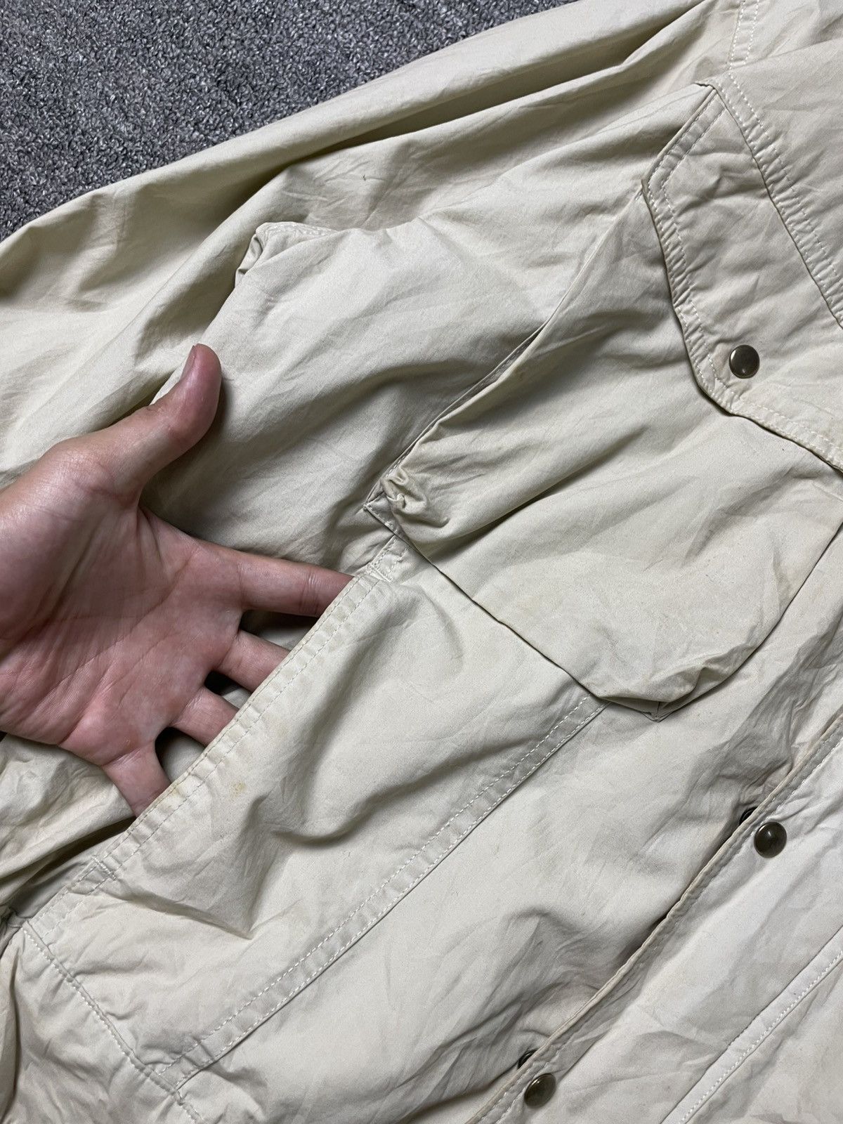 Wrangler Vintage WRANGLER Multi-pocket Button Jacket (98) Size US L / EU 52-54 / 3 - 5 Thumbnail