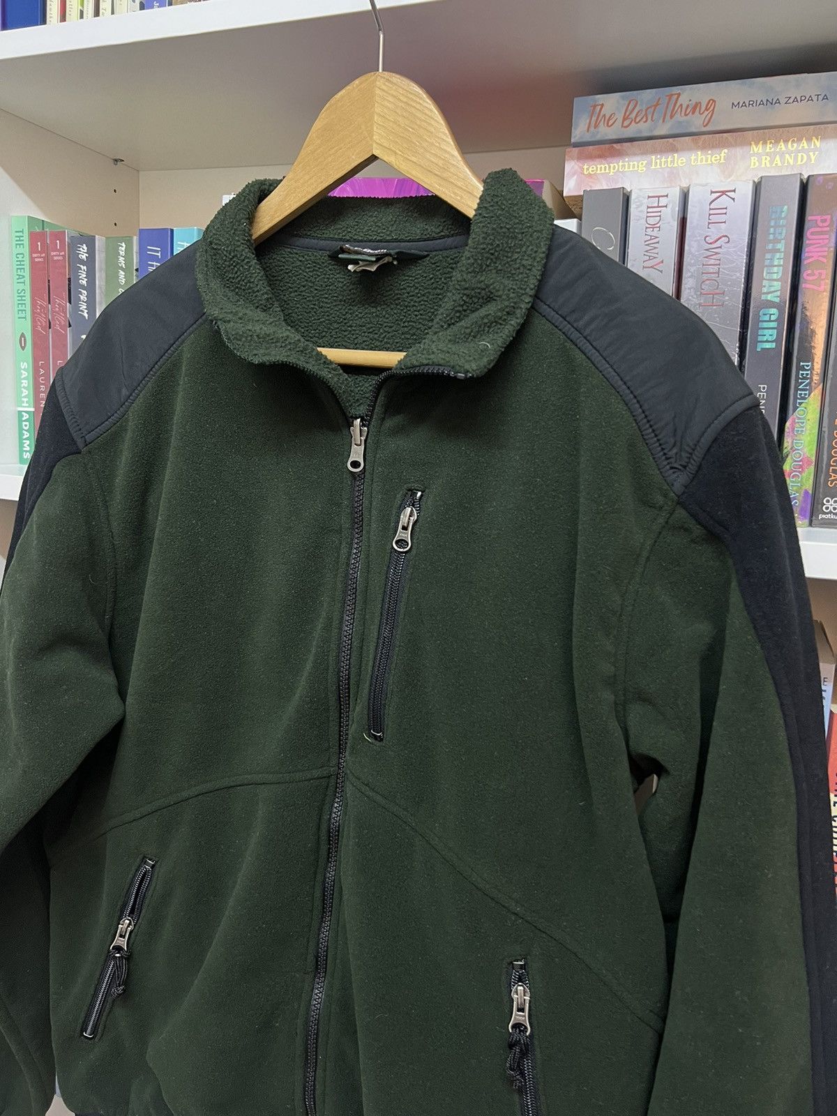 L.L. Bean Vintage LL Bean USA Fleece Sweater Size US M / EU 48-50 / 2 - 2 Thumbnail