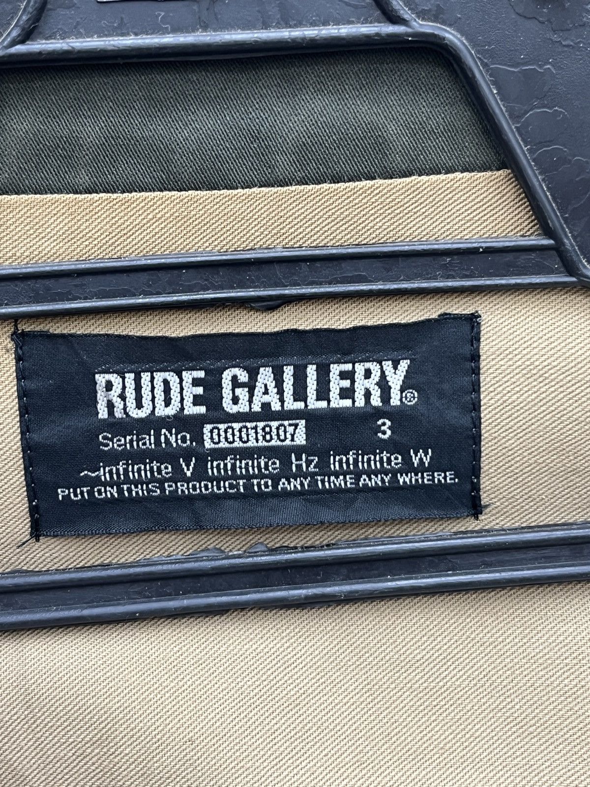 RUDE GALLERY 🔥🔥🔥ARCHIVE RUDE GALLERY MILITARY JACKET Size US S / EU 44-46 / 1 - 6 Thumbnail