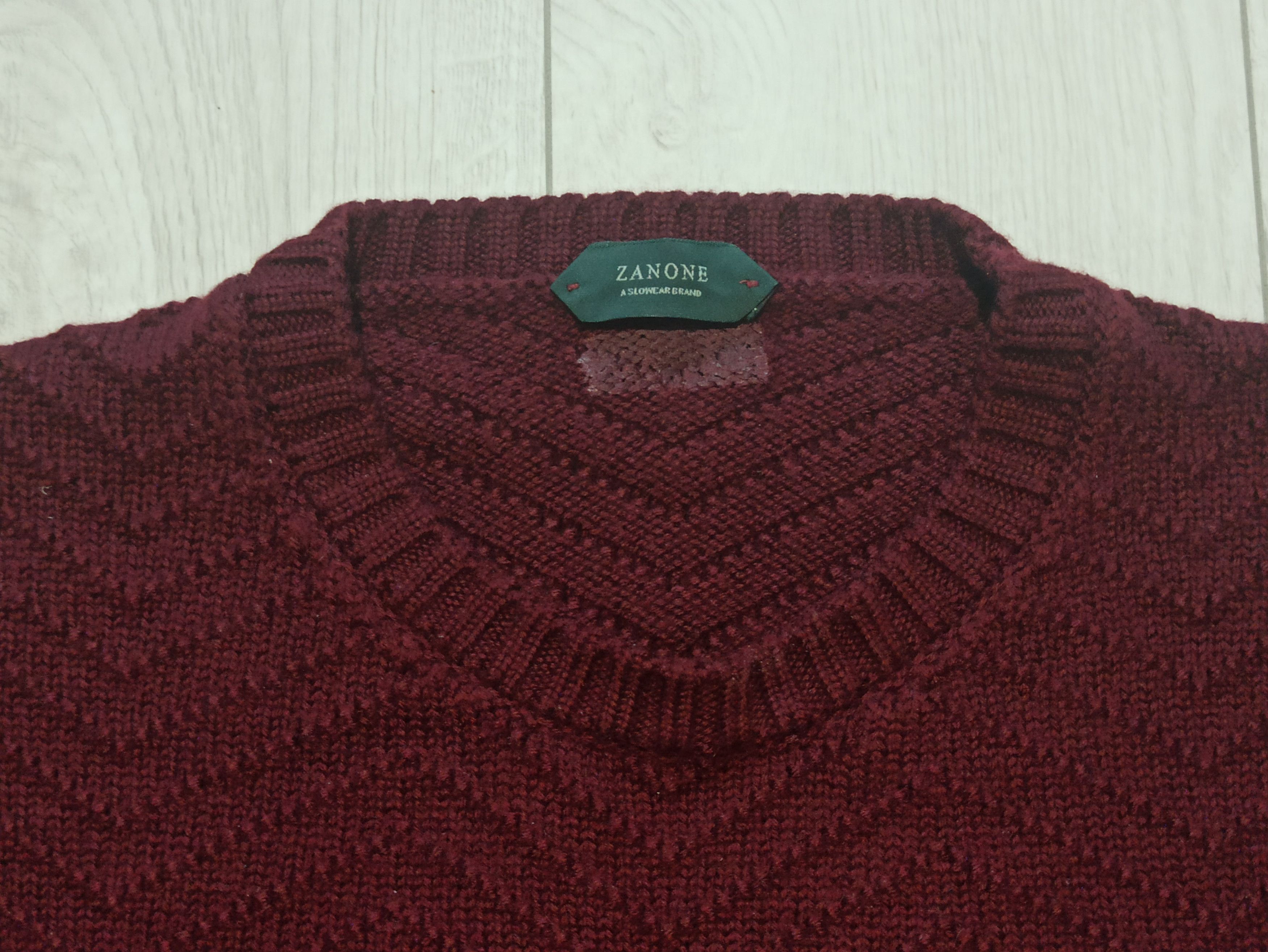 Zanone Zanone wool sweater Size US XL / EU 56 / 4 - 2 Thumbnail