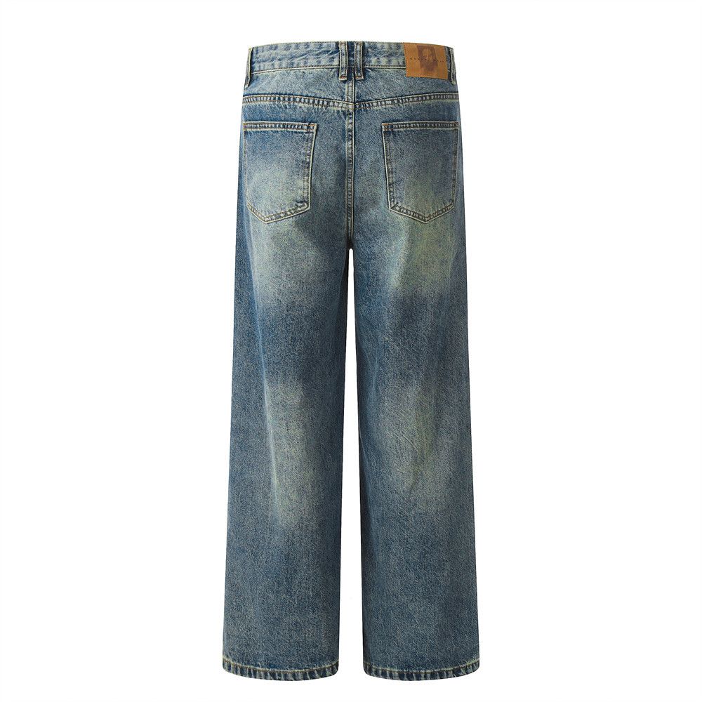 Jean Retro High Street Loose Denim Size US 29 - 5 Thumbnail
