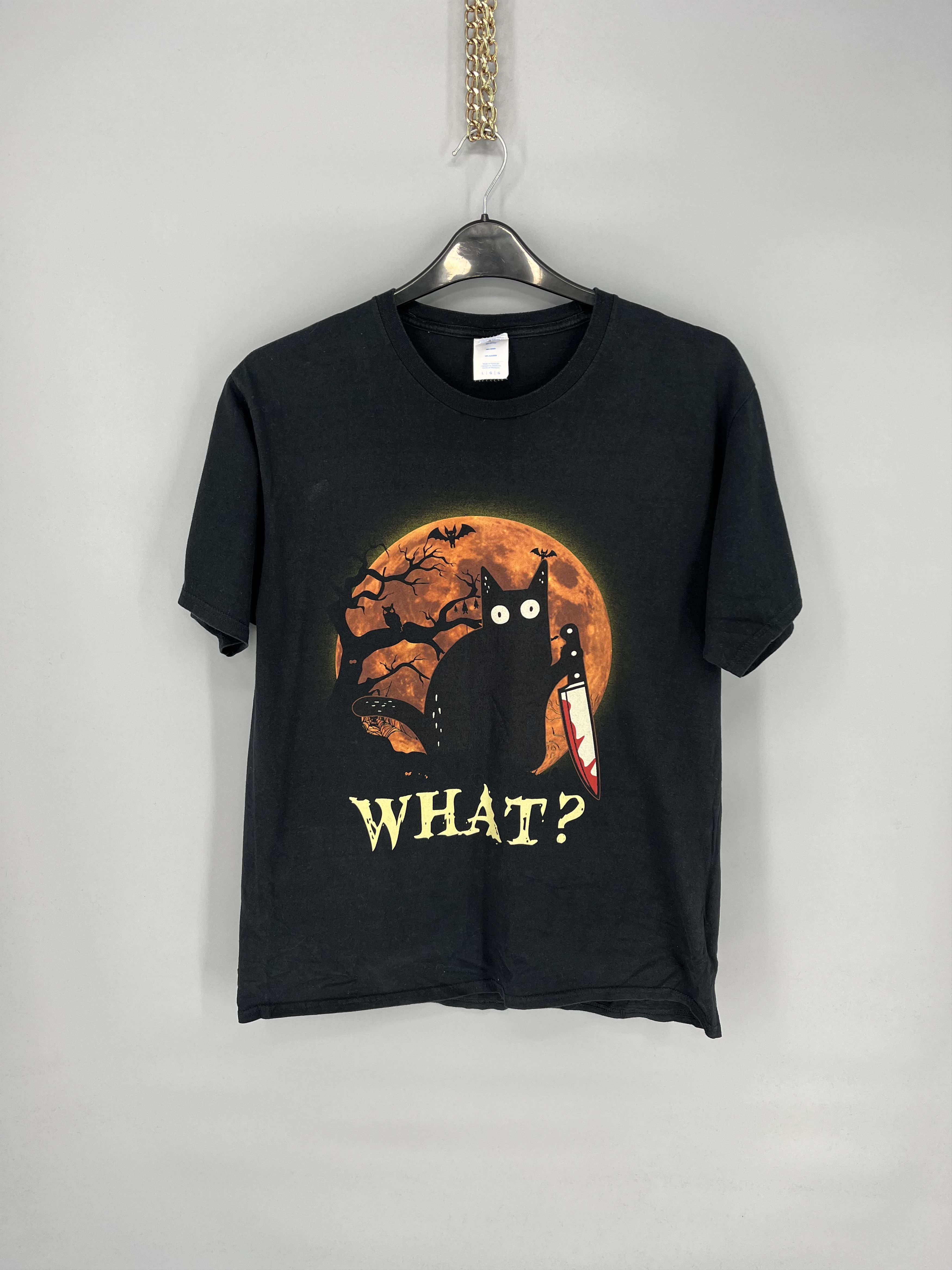 Band Tees Vintage 90s Adult “What ??” Humor Tee Streetwear Dead Face Size US L / EU 52-54 / 3 - 1 Thumbnail